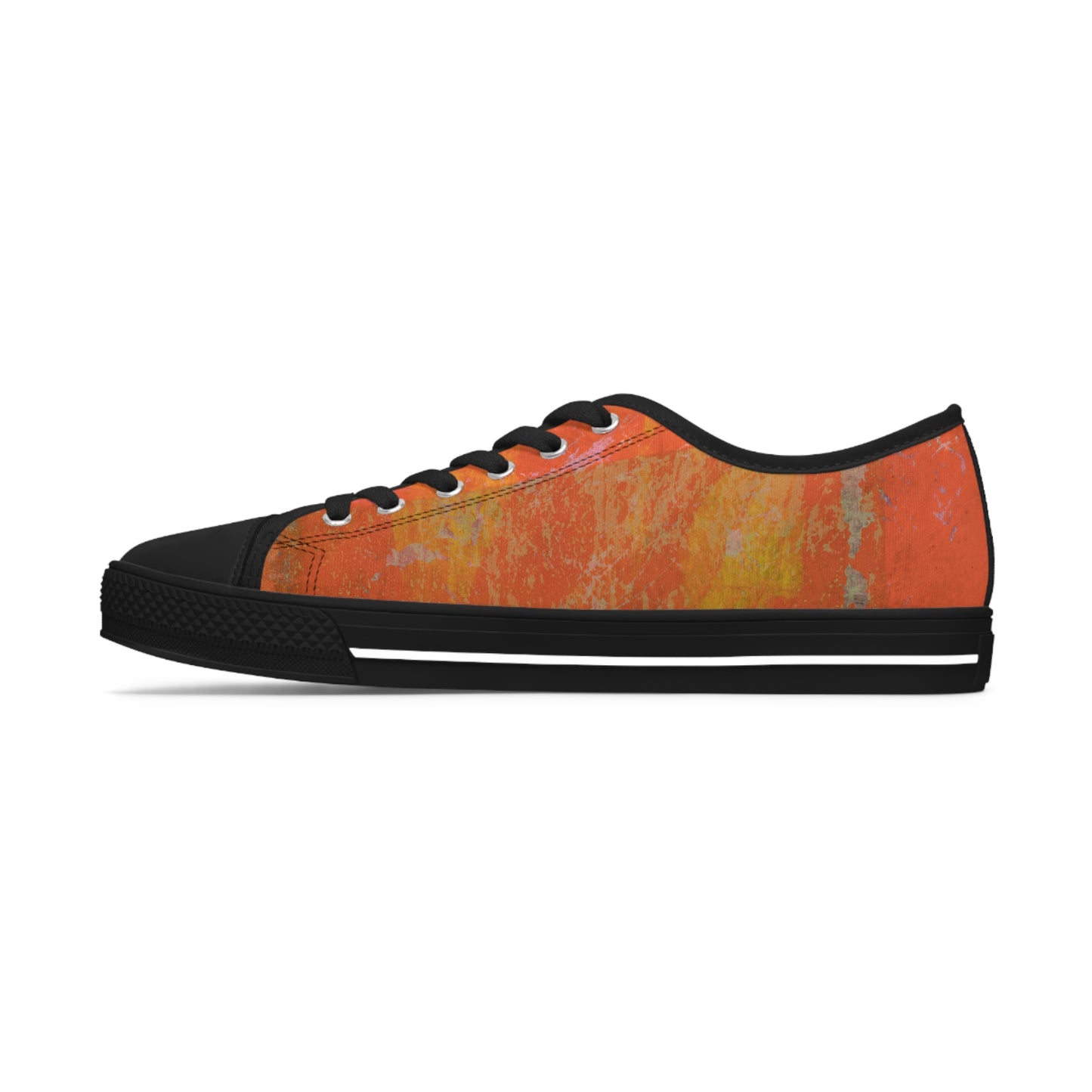 Women's Low Top Sneakers - 02863 US 12 White sole