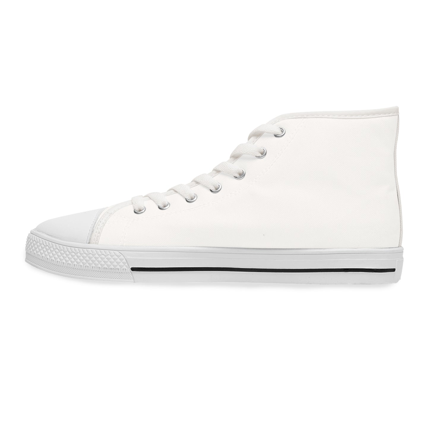 Women's High Top Sneakers - Template US 12 White sole