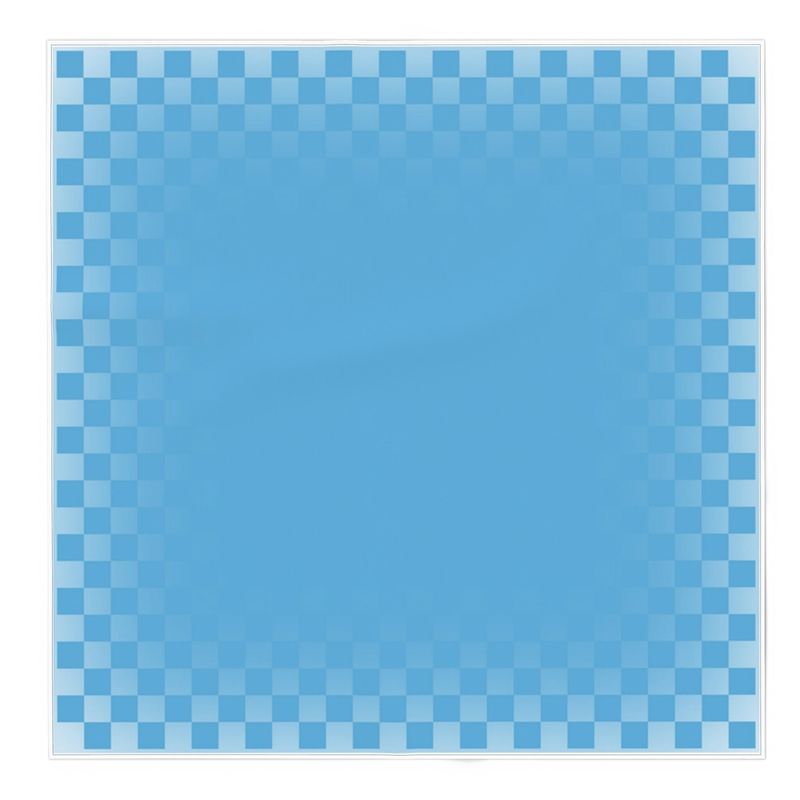 Sunflowers "Checkered Sky" 55" Tablecloth Square