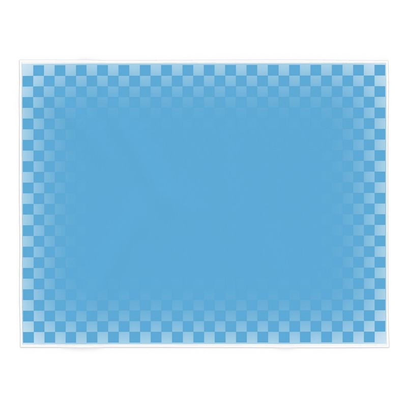 Sunflowers "Checkered Sky" 70"X55" Tablecloth