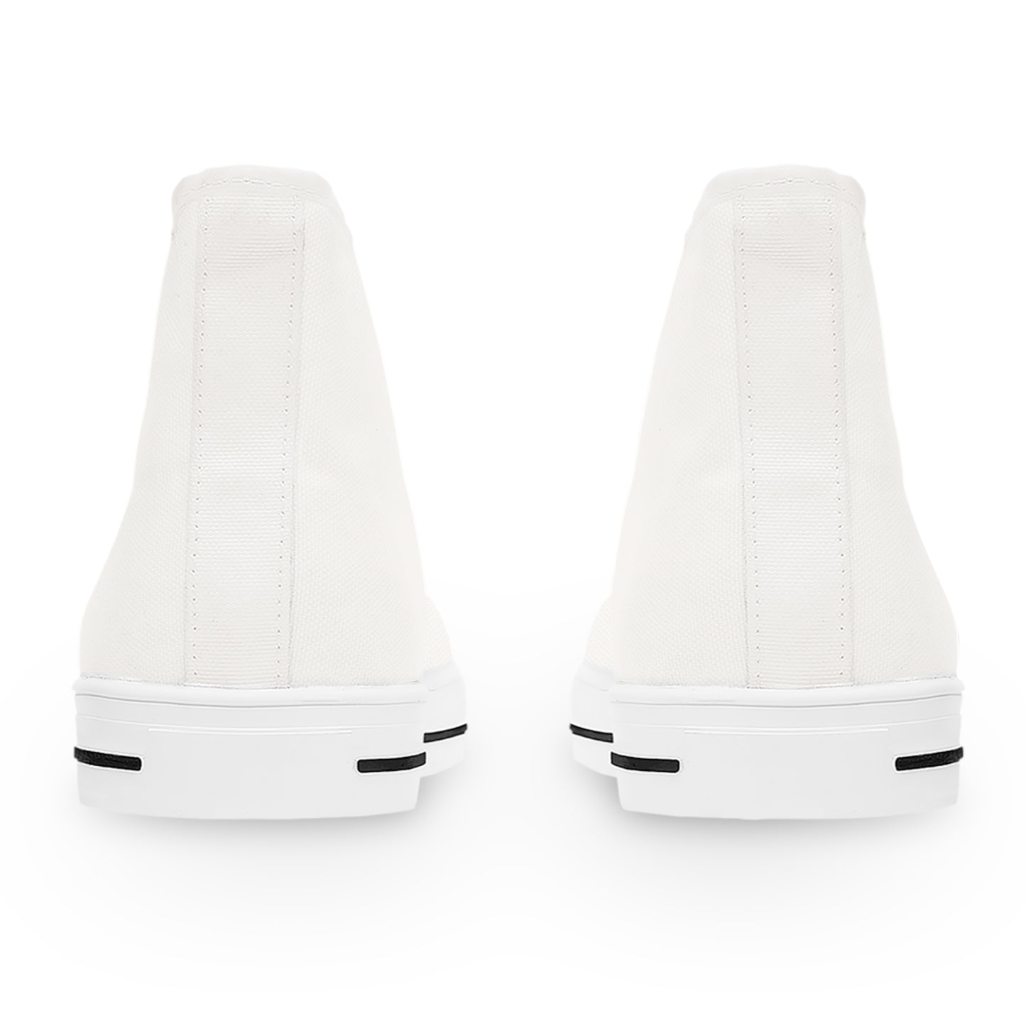 Women's High Top Sneakers - Template US 12 White sole