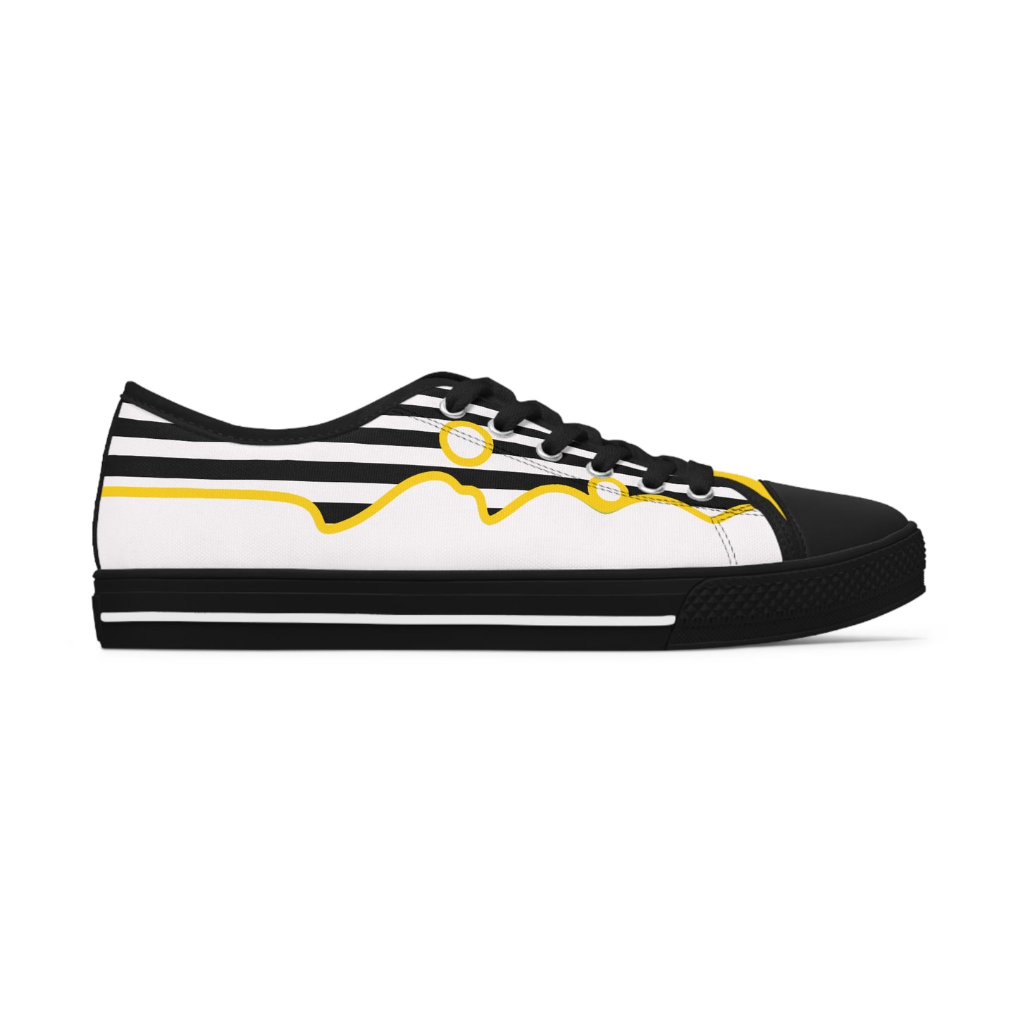 Women's Low Top Graphics Sneakers - 10002 US 12 White sole