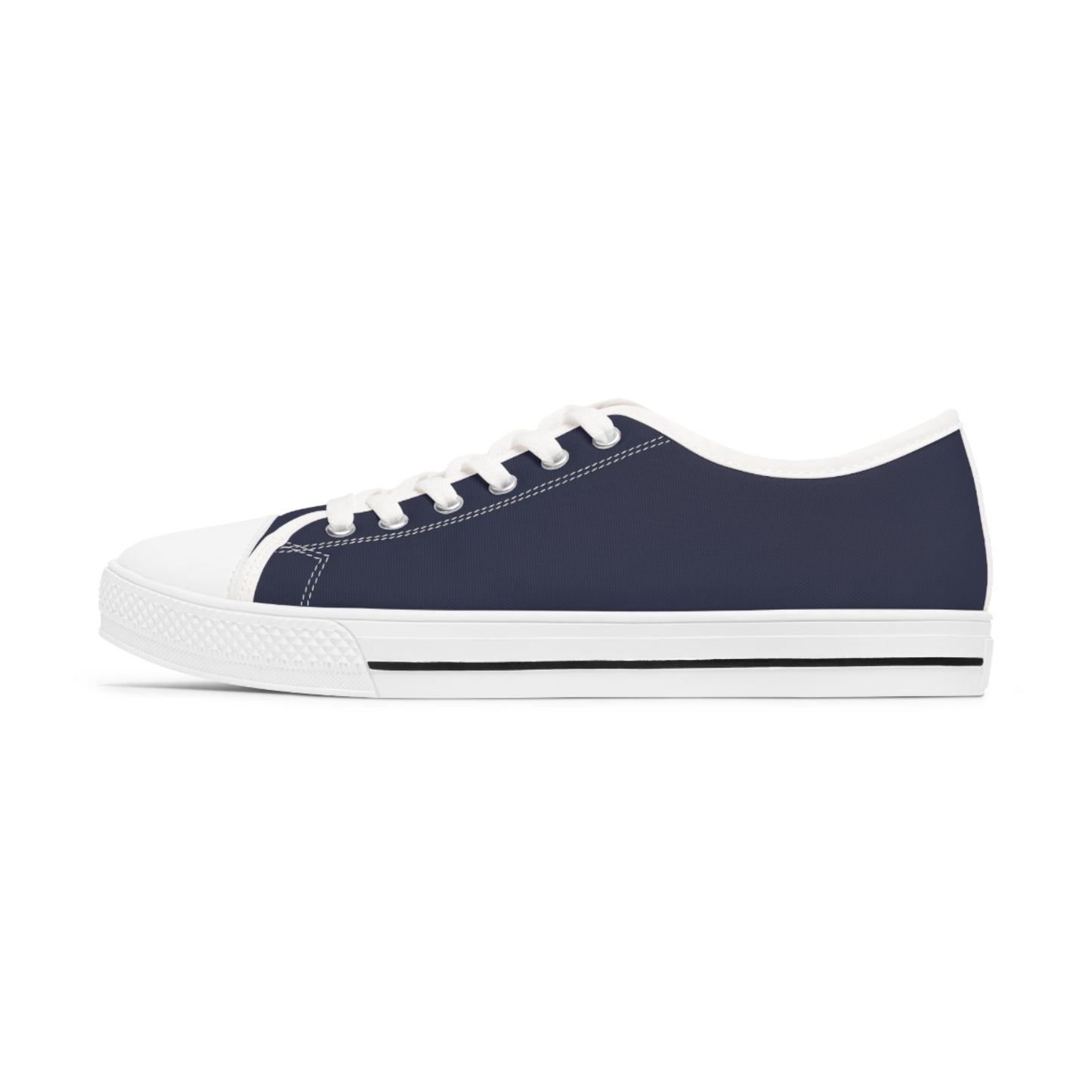 Women's Canvas Low Top Solid Color Sneakers - Dusty Purple US 12 White sole
