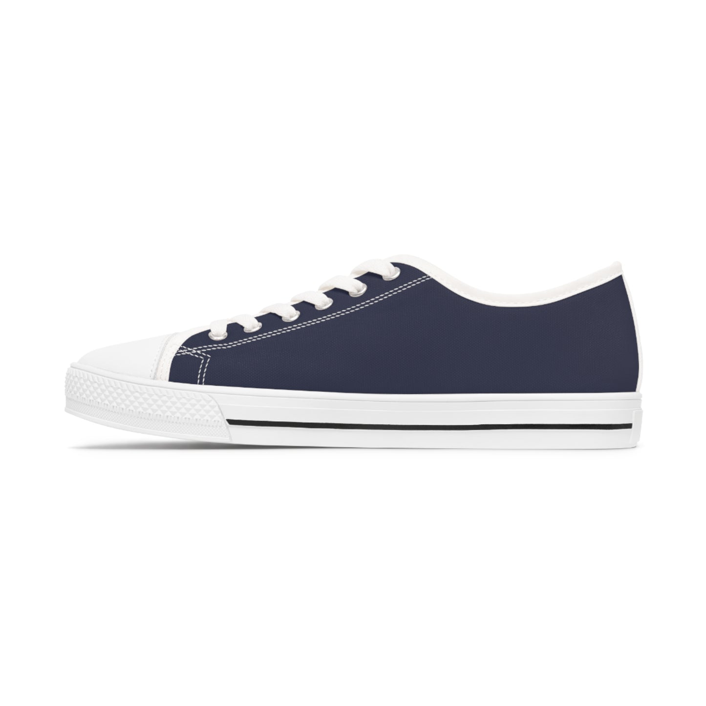 Women's Canvas Low Top Solid Color Sneakers - Dusty Purple US 12 White sole