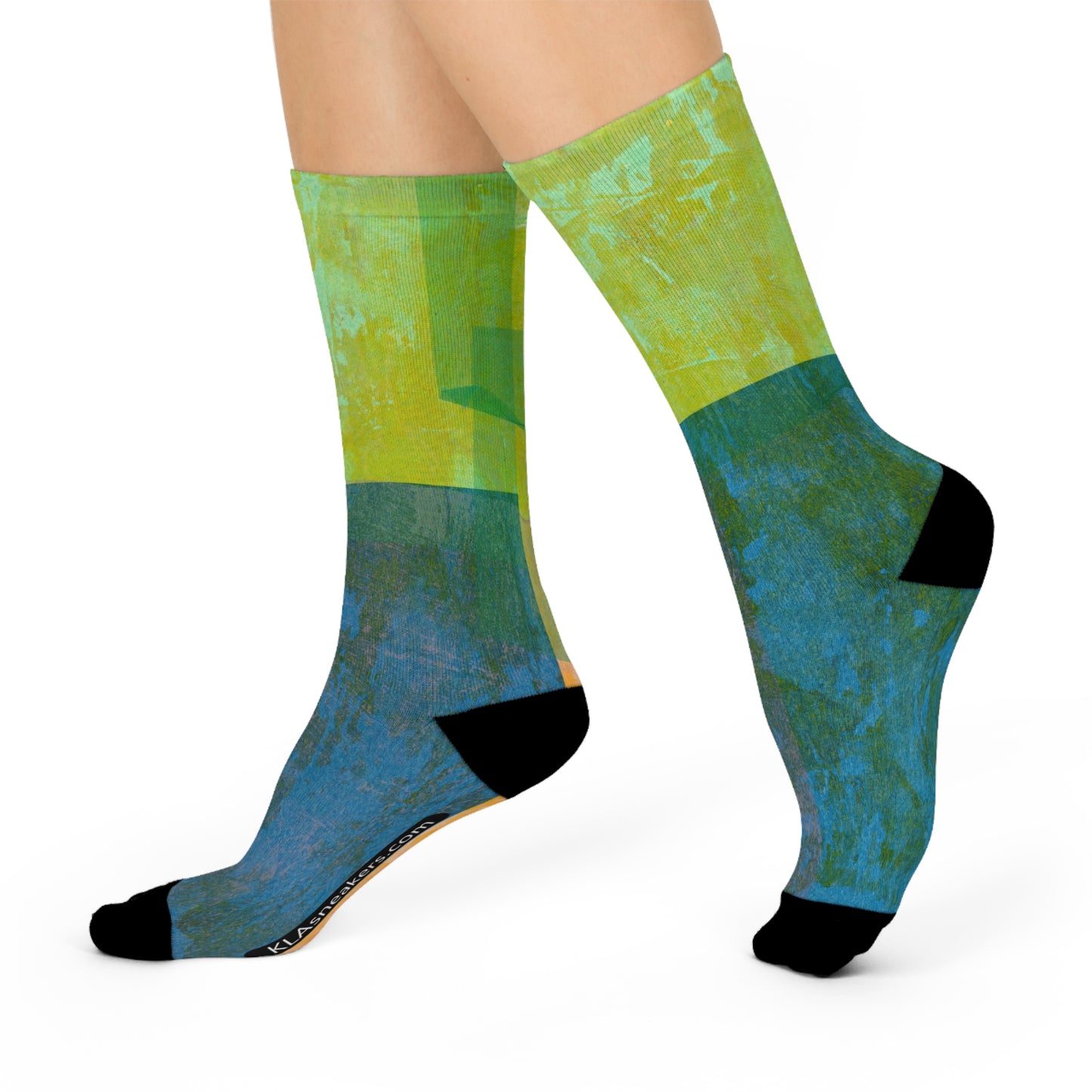 Unisex Crew Socks - 02859 White One size 3/4 Crew