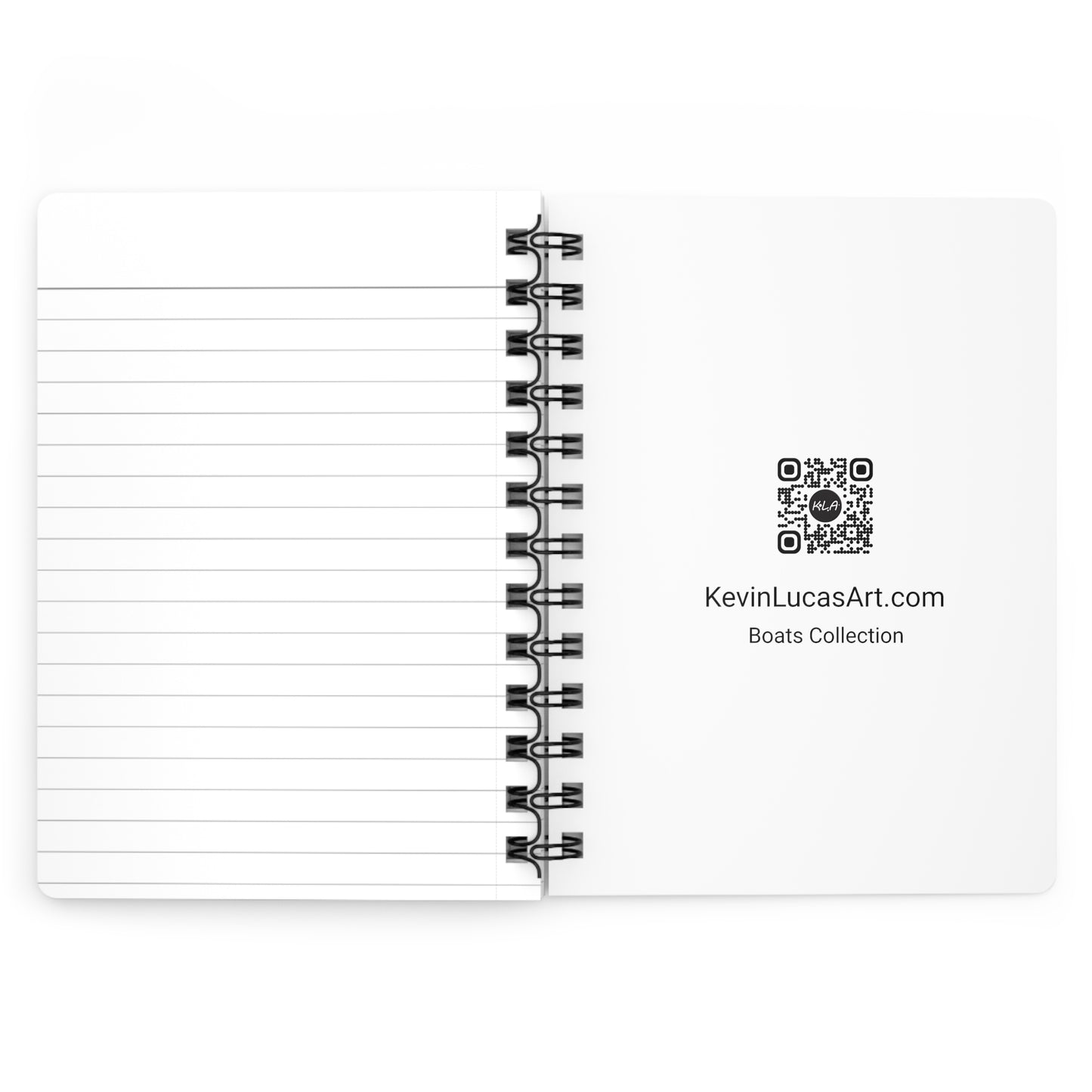 Boats 01 - Spiral Bound Journal One Size