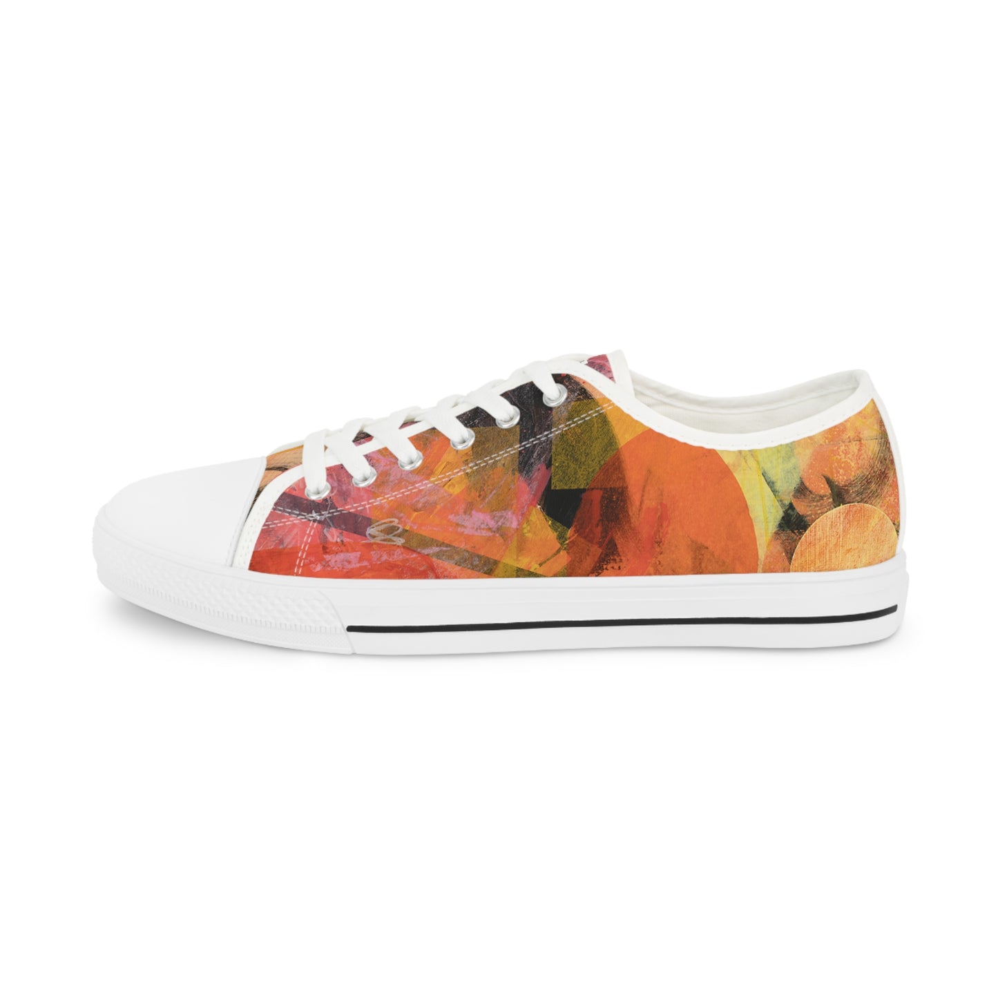Men's Low Top Sneakers - 02864 US 14 Black sole