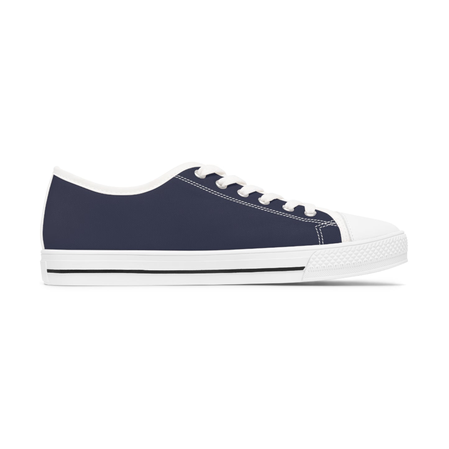 Women's Canvas Low Top Solid Color Sneakers - Dusty Purple US 12 White sole
