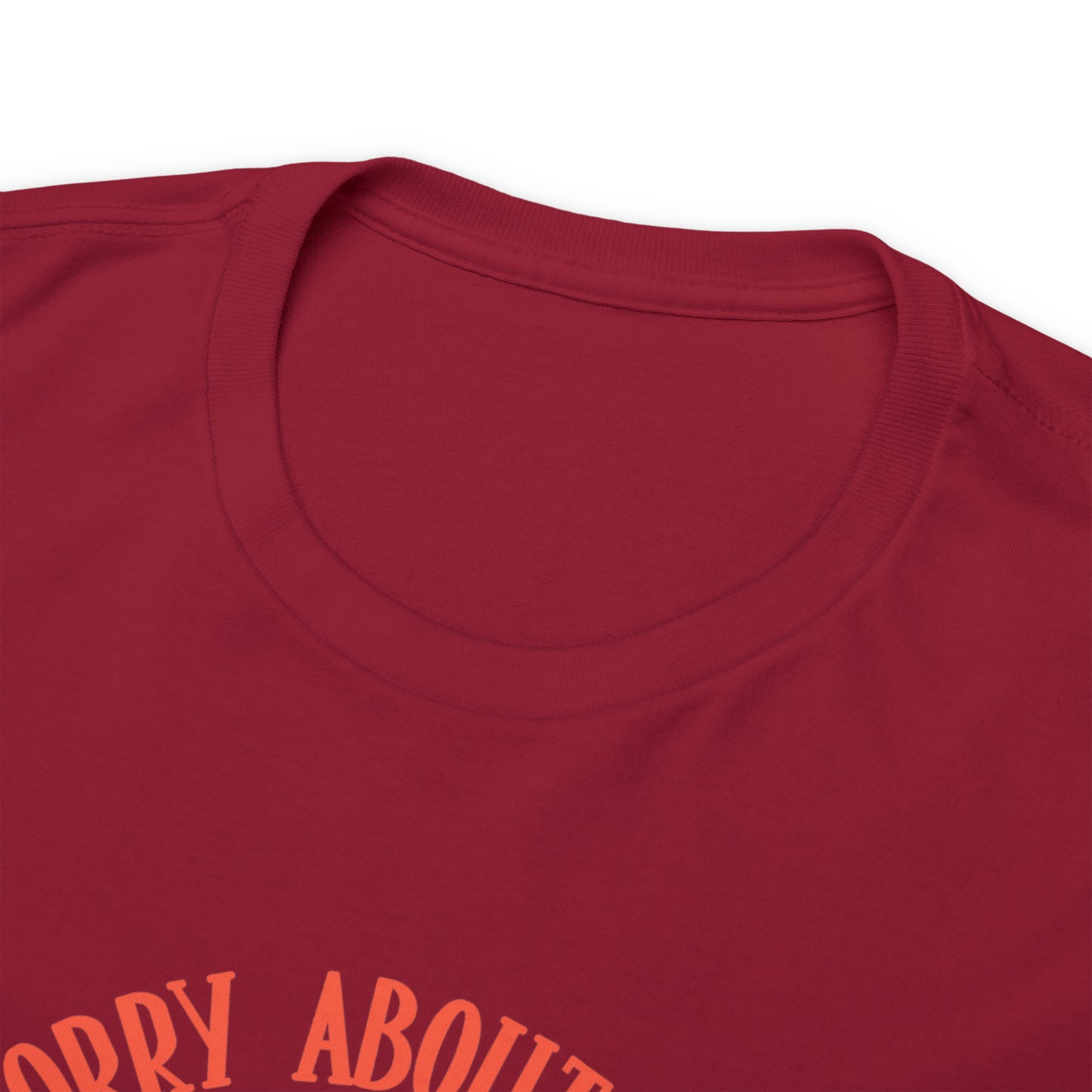 Unisex Heavy Cotton Tee - Sorry About the Attitude. My Keytones Are Up. Ash 5XL