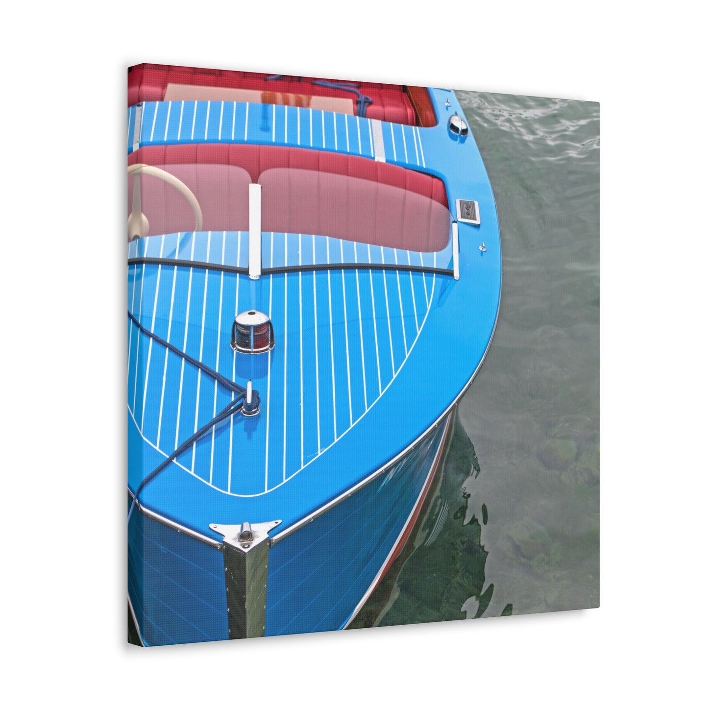 Boats 06 - Gallery Wrapped Canvas 20″ x 20″ Premium Gallery Wraps (1.25″)