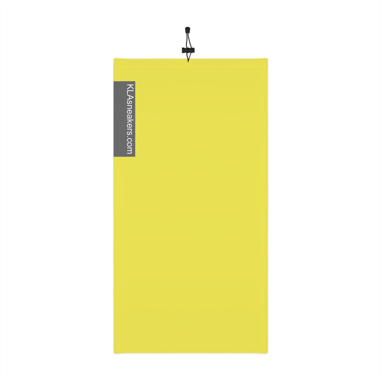 Winter Neck Gaiter With Drawstring - Yellow