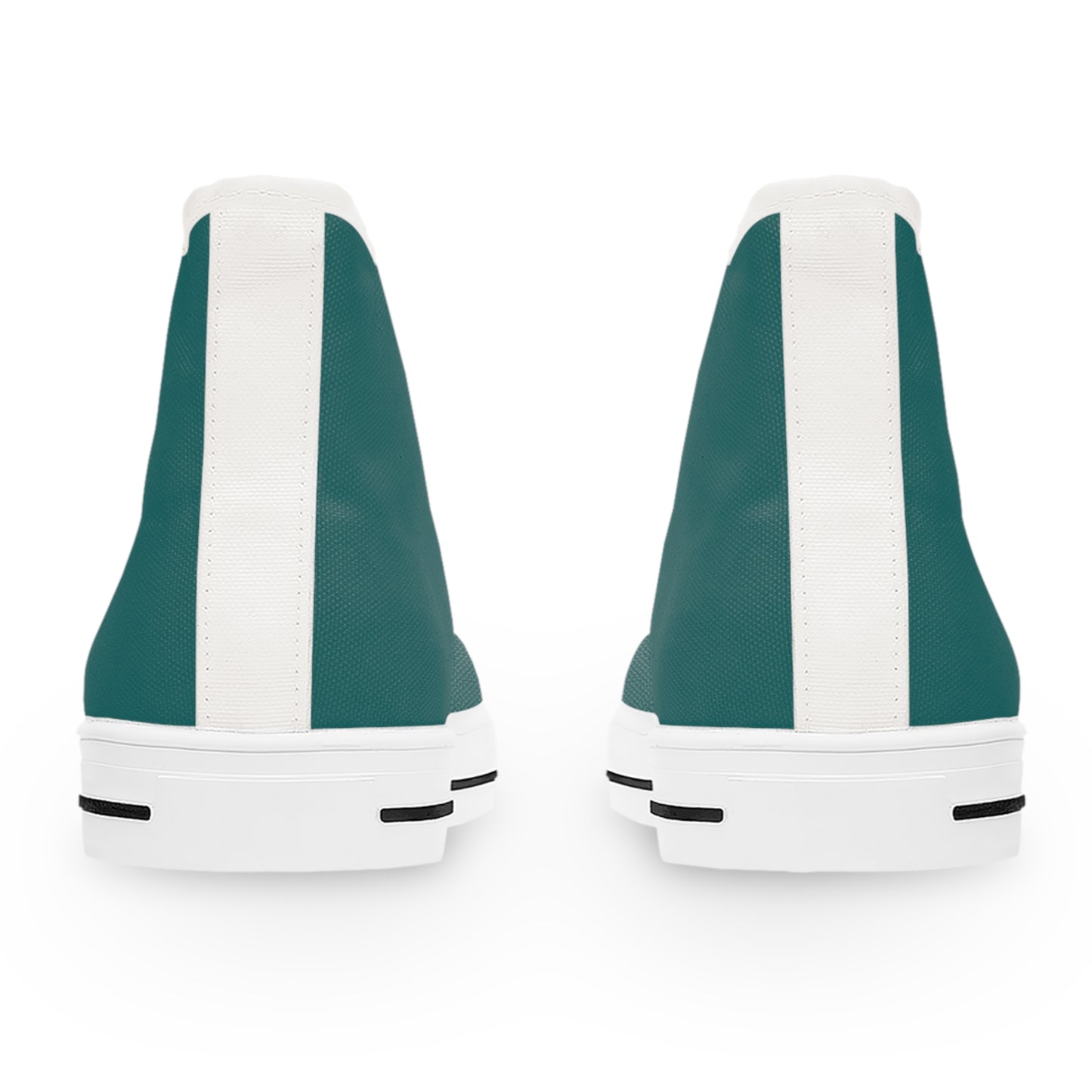 Women's High Top Sneakers - Dark Teal US 12 White sole