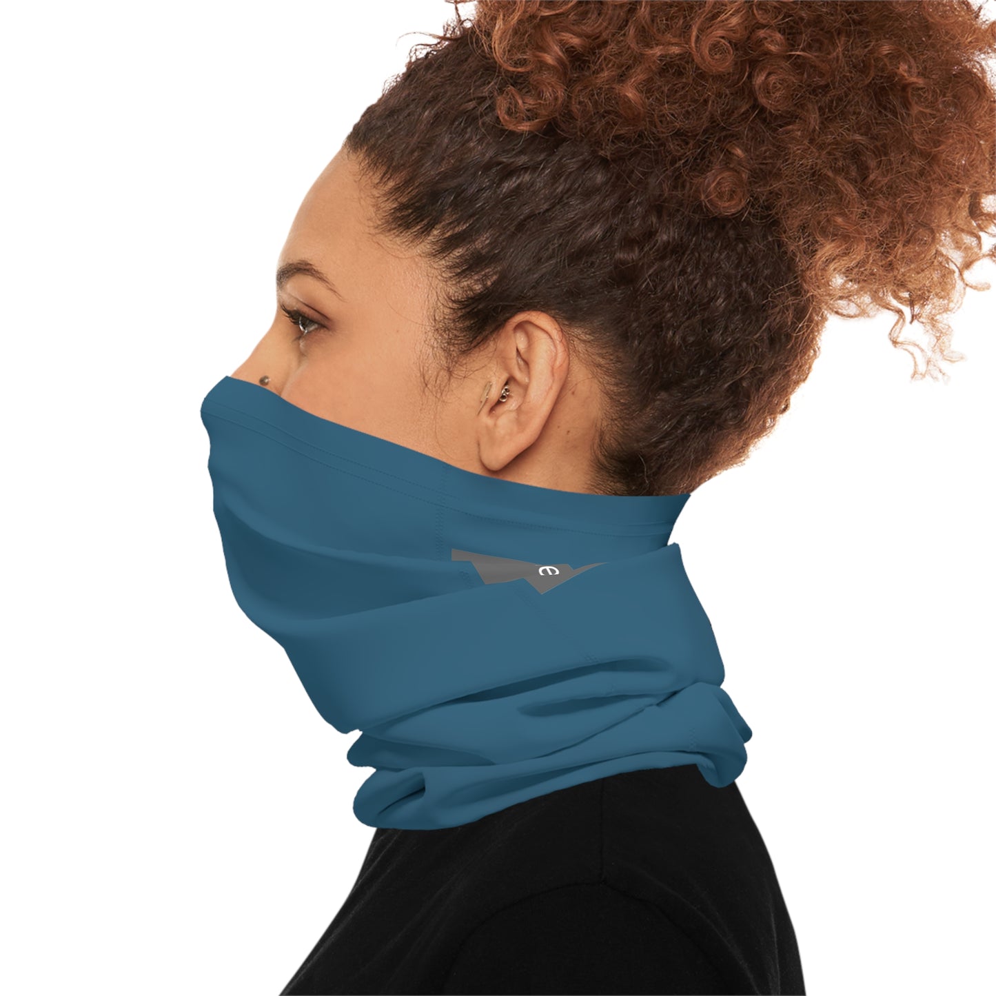Midweight Neck Gaiter - Dark Blue Teal