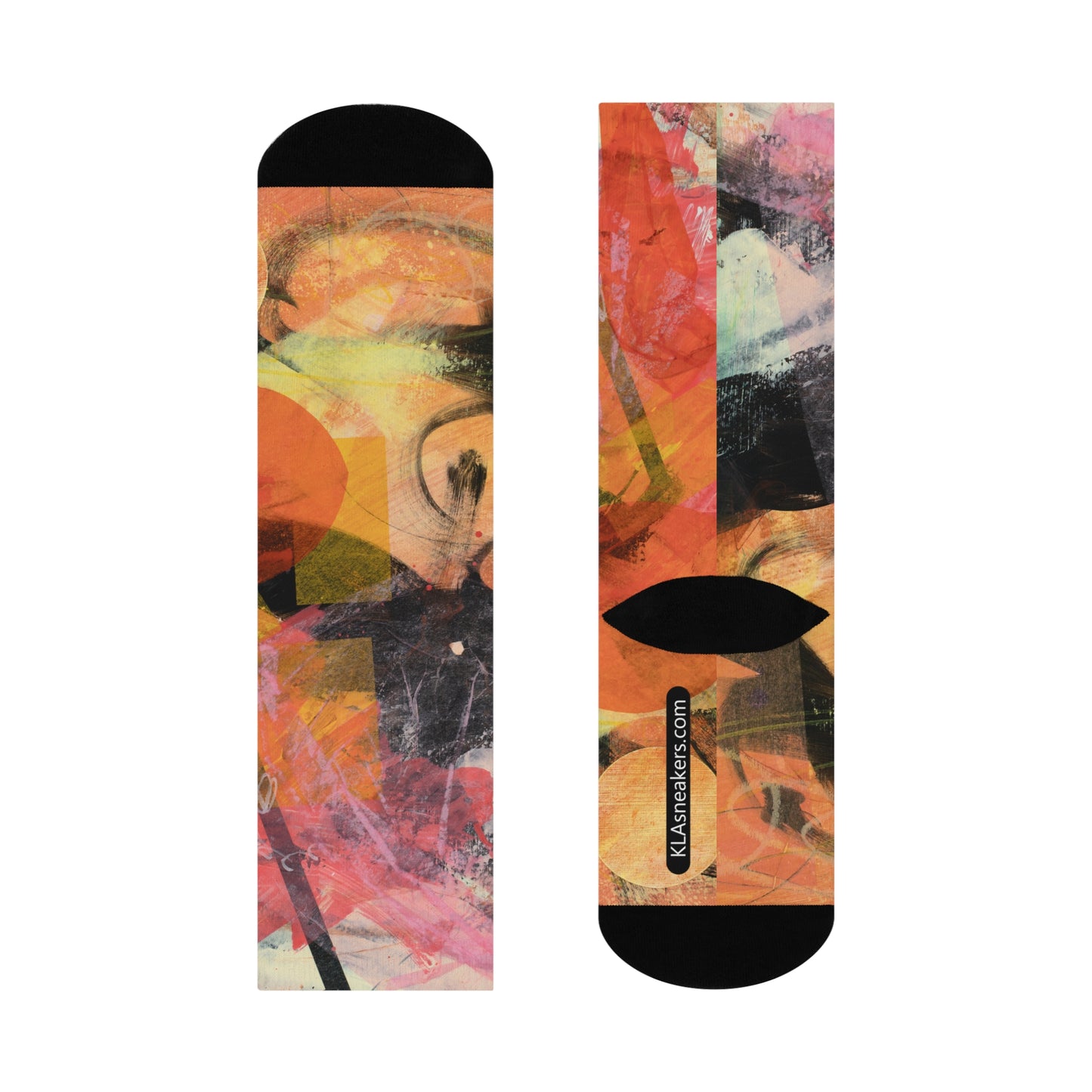 Unisex Crew Socks - 02864 White One size 3/4 Crew