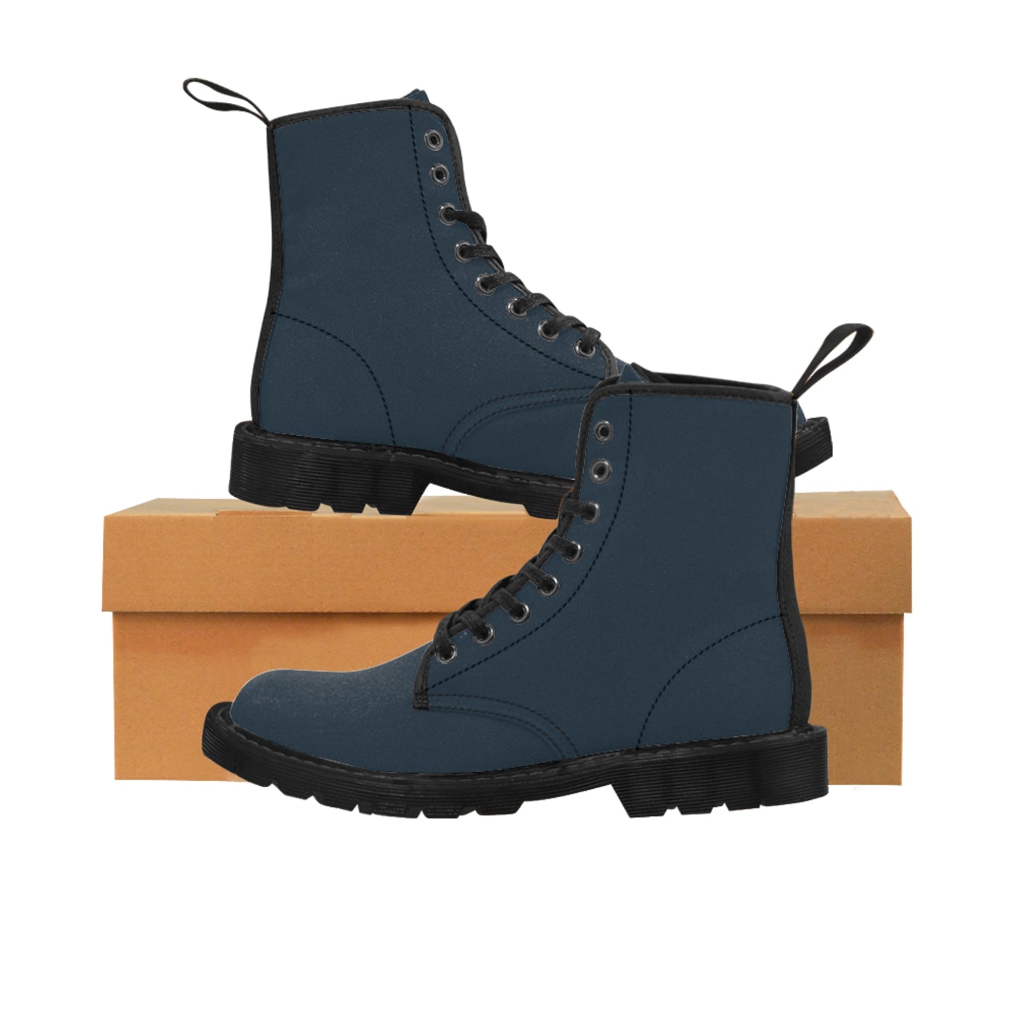 Men's Canvas Boots - Thundercloud Gray US 10.5 Black sole