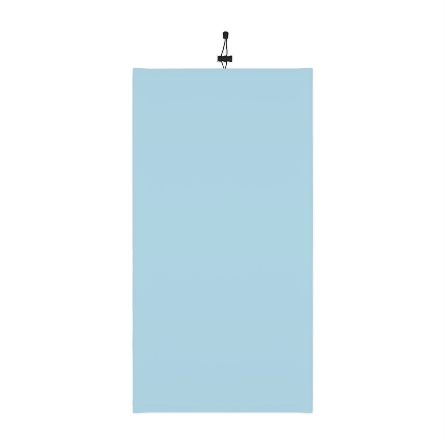 Winter Neck Gaiter With Drawstring - Sky Blue