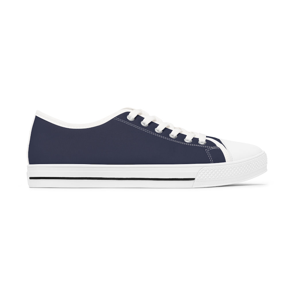 klasneakers Women's Canvas Low Top Solid Color Sneakers - Dusty Purple