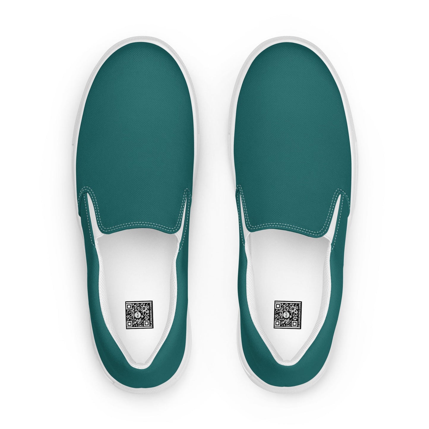 klasneakers Men’s slip-on canvas shoes - Dark Teal