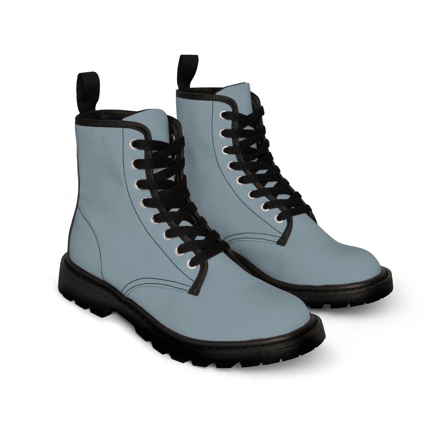 Men's Canvas Boots - Storm Gray US 10.5 Black sole