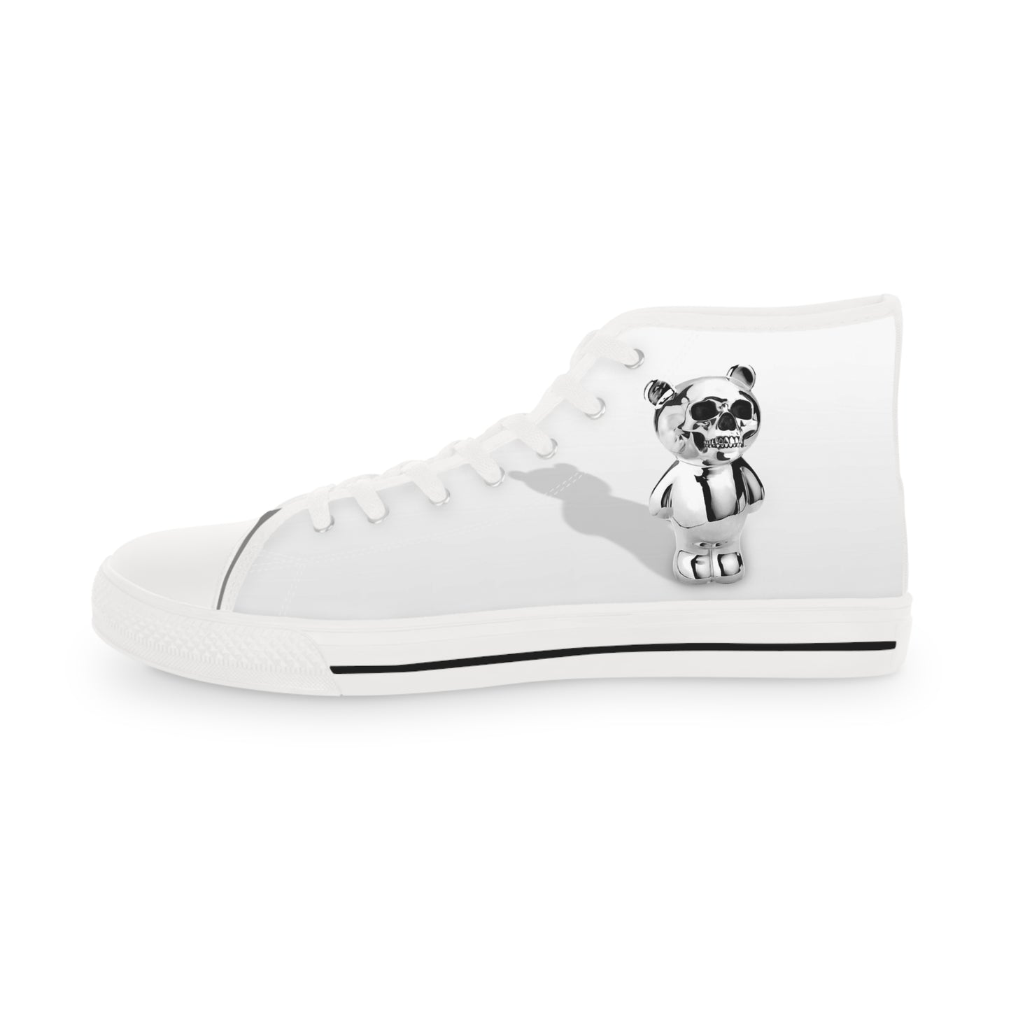 Men's Custom Canvas High Top Sneakers - Teddy US 14 White sole