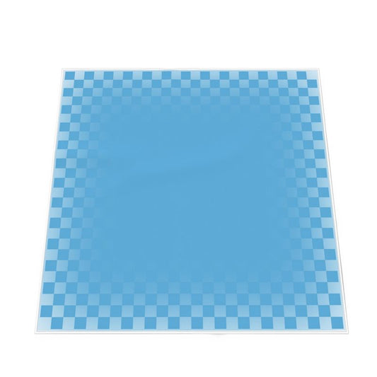 Sunflowers "Checkered Sky" 55" Tablecloth Square