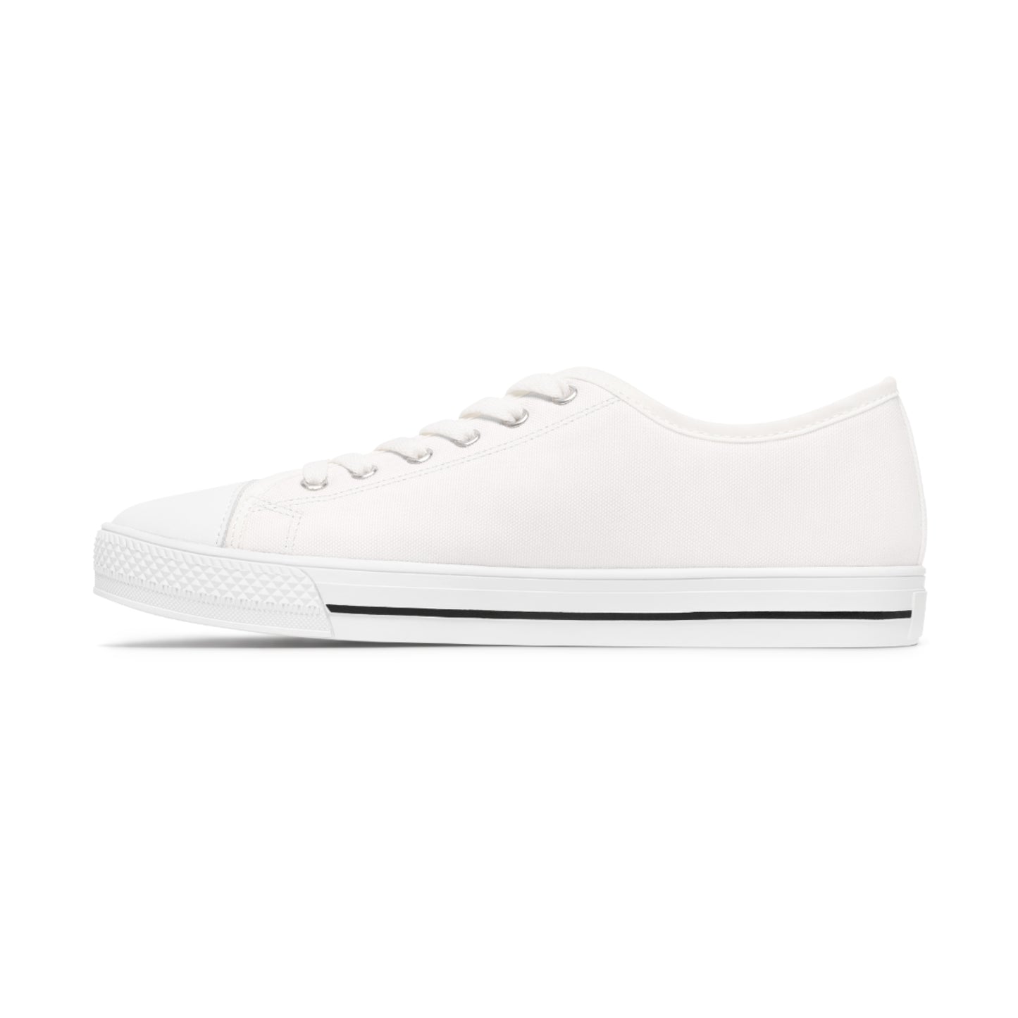 Women's Low Top Sneakers - Template US 12 White sole