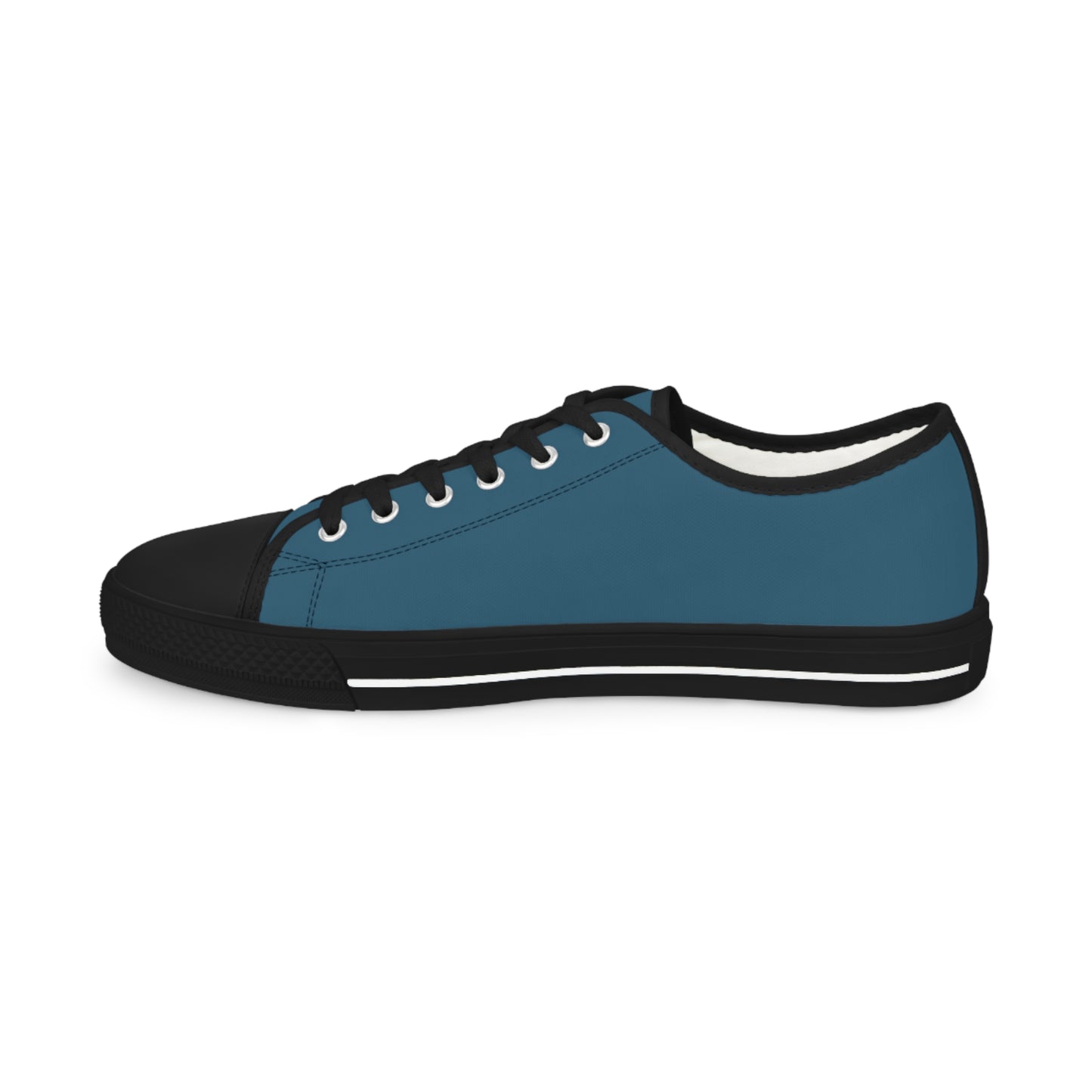 Men's Low Top Sneakers - Dark Blue US 14 Black sole