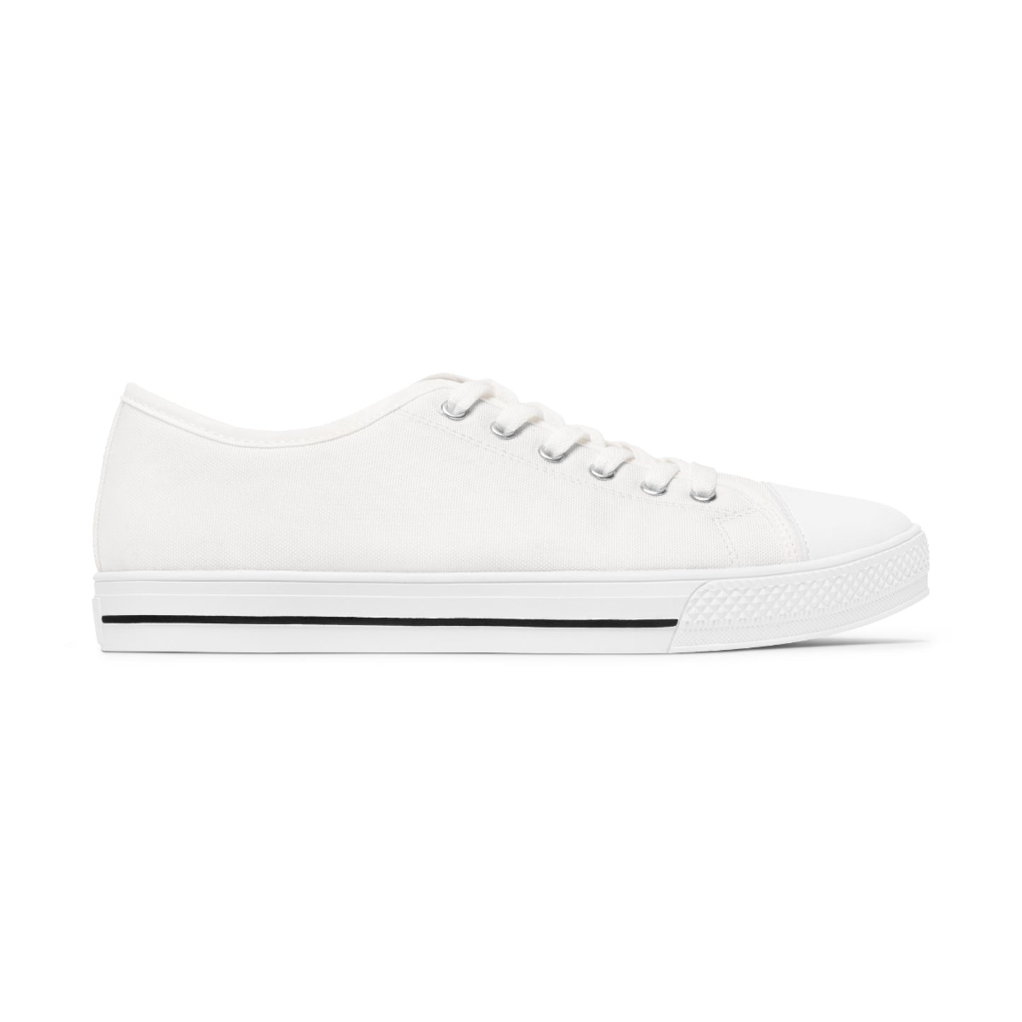 Women's Low Top Sneakers - Template US 12 White sole