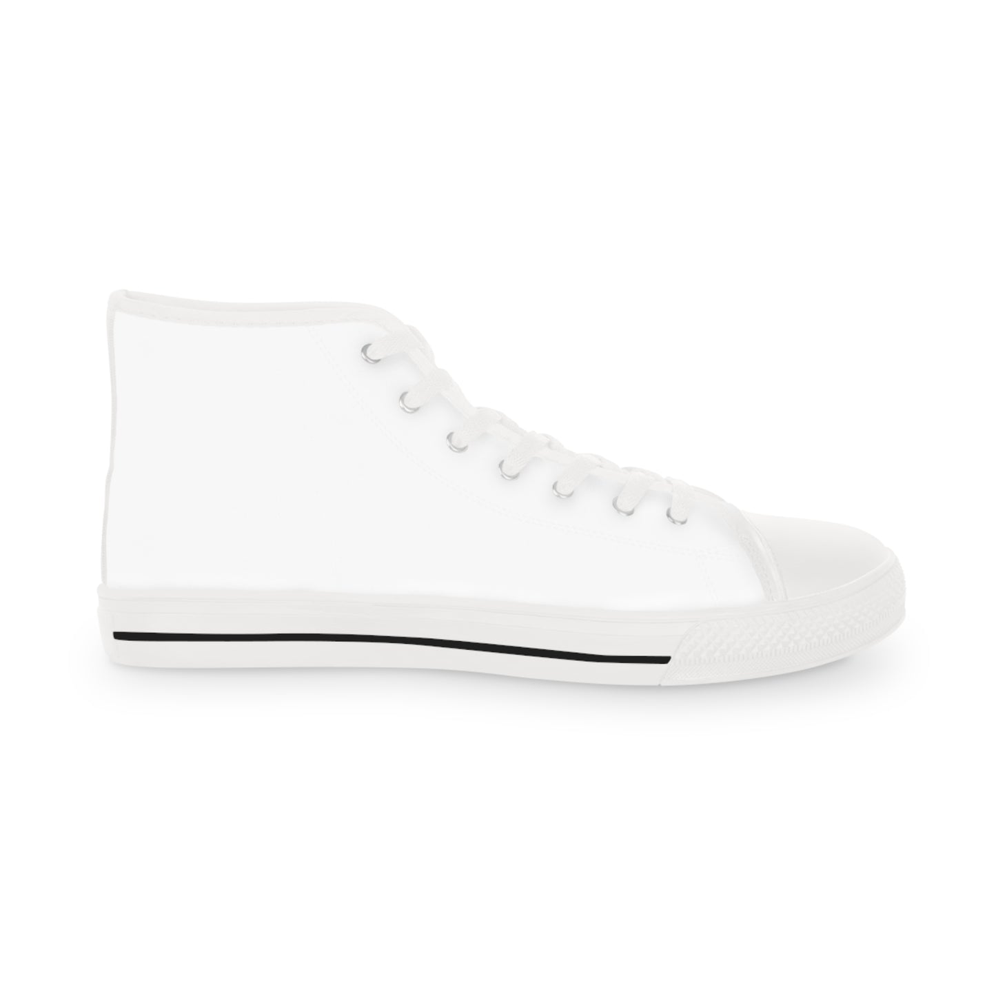 Men's High Top Sneakers - Template US 14 White sole