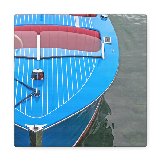 Boats 06 - Gallery Wrapped Canvas 20″ x 20″ Premium Gallery Wraps (1.25″)