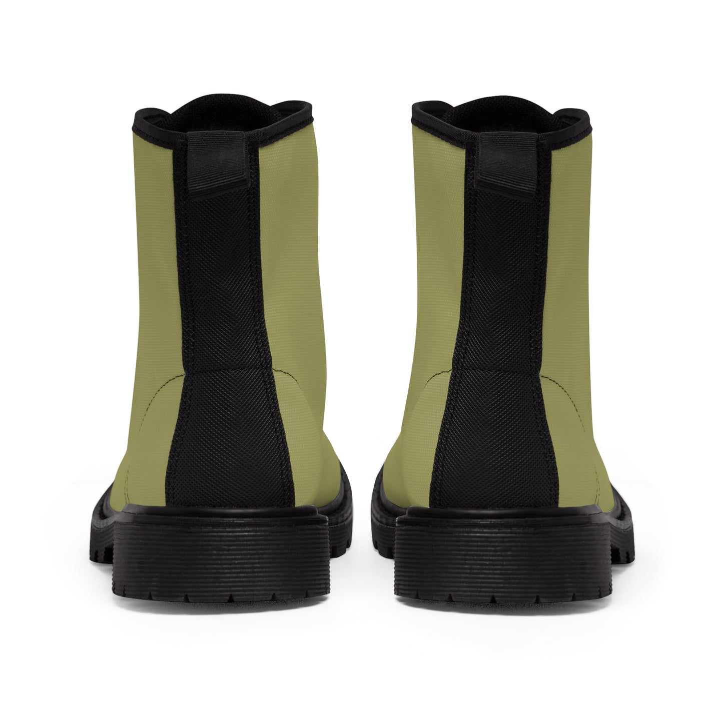 Men's Canvas Boots - Light Moss US 10.5 Black sole