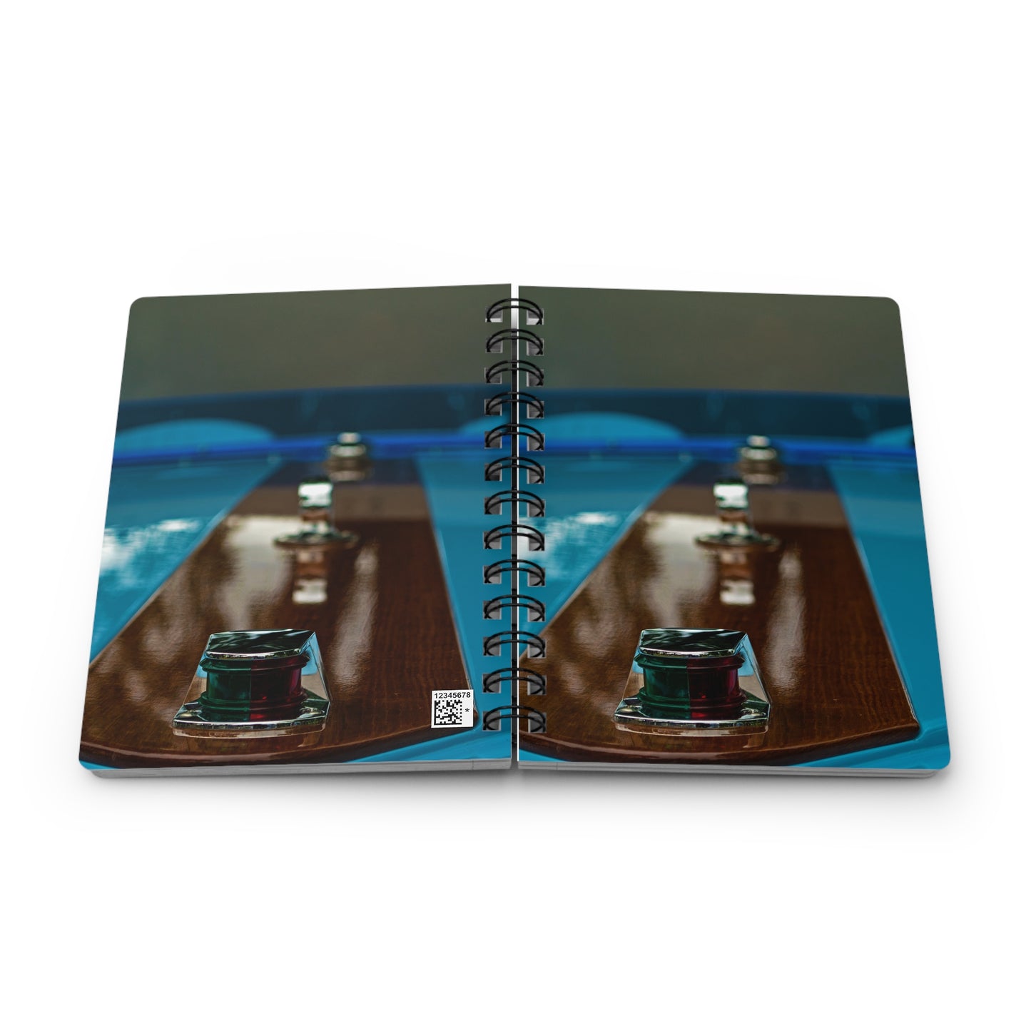 Boats 02 - Spiral Bound Journal One Size