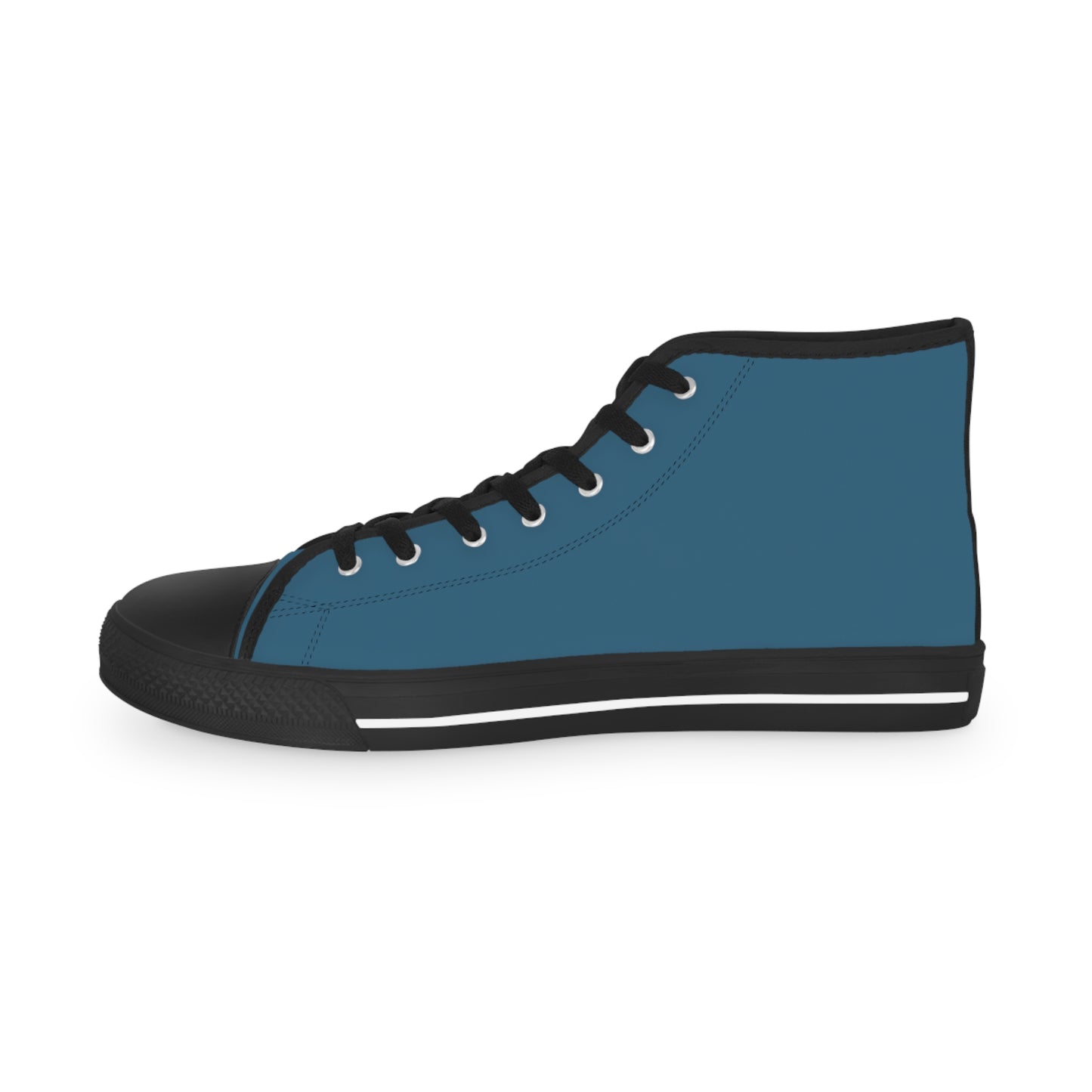 Men's High Top Sneakers - Dark Blue US 14 White sole