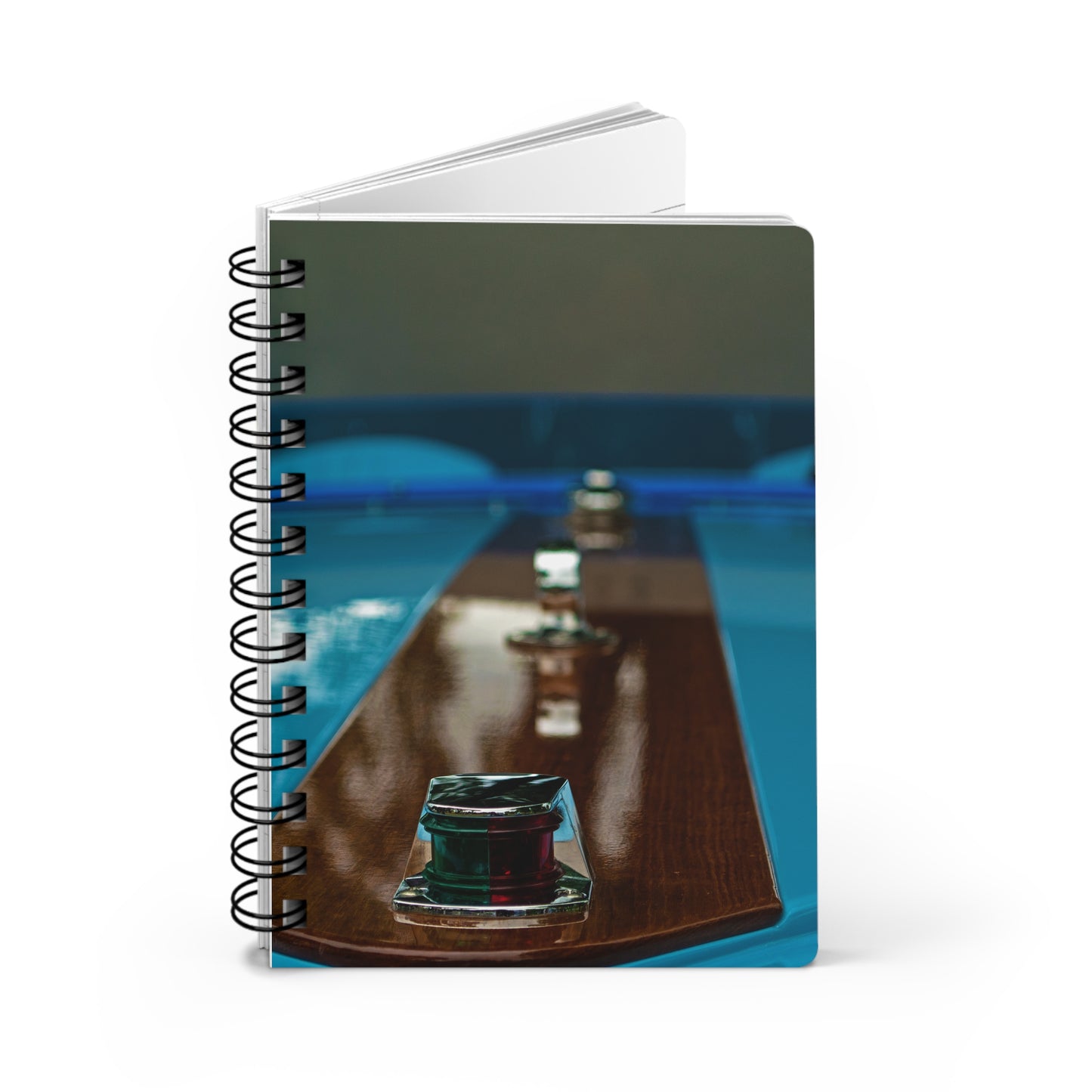Boats 02 - Spiral Bound Journal One Size