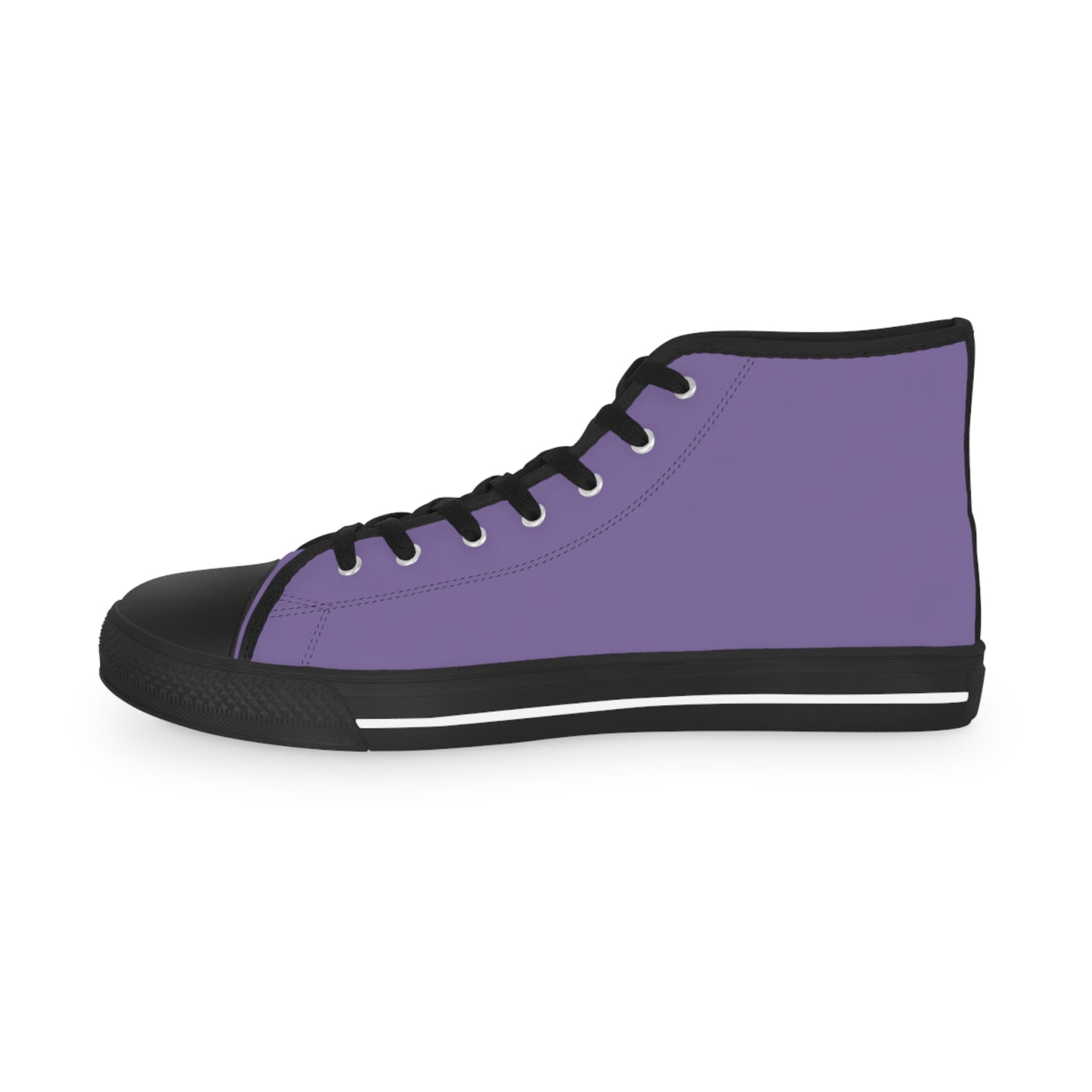 Men's High Top Sneakers - Purple US 14 White sole