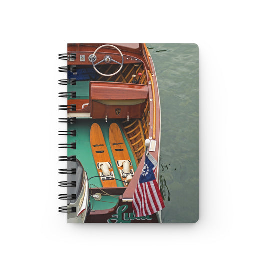 Boats 03 - Spiral Bound Journal One Size