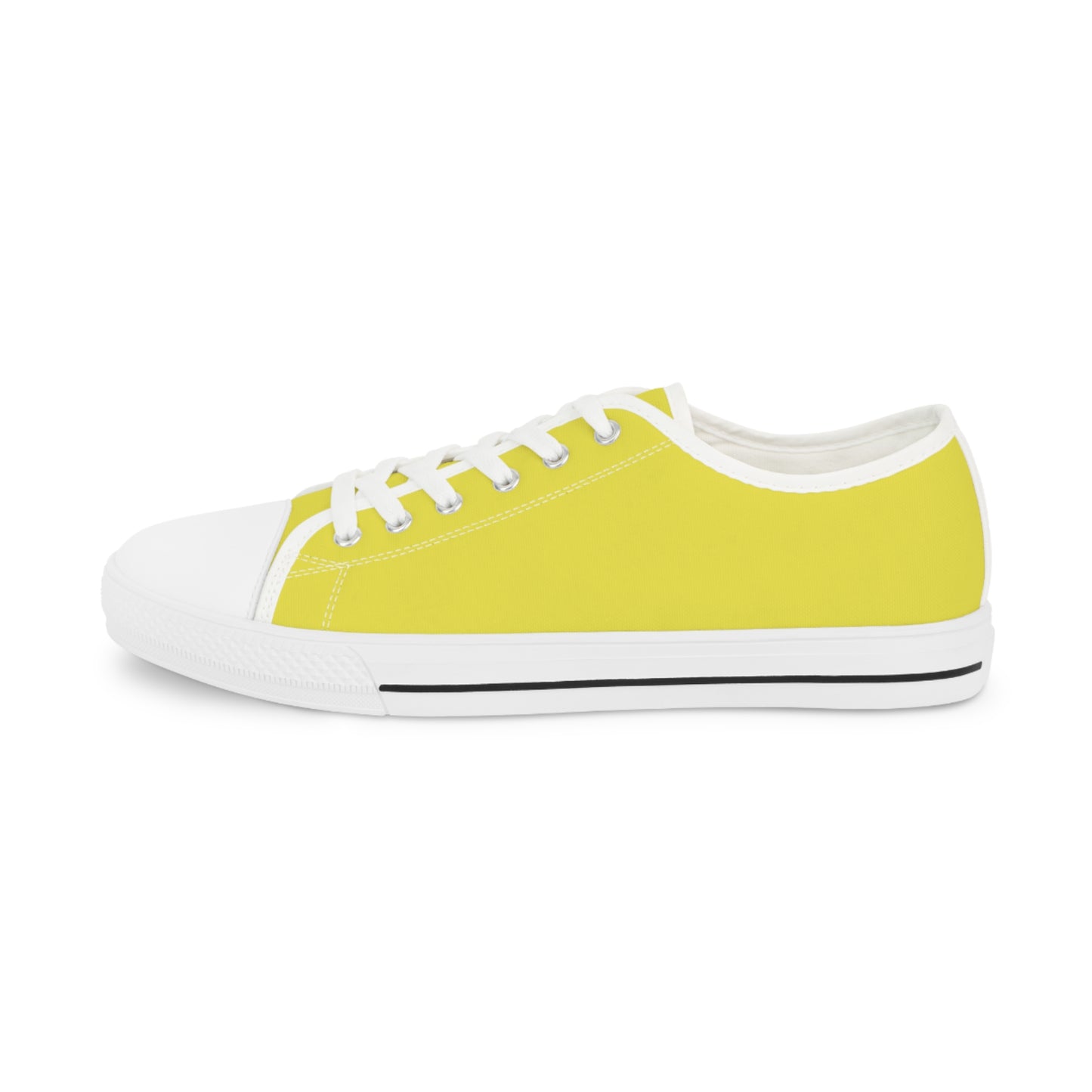 Men's Low Top Sneakers - Yellow US 14 Black sole