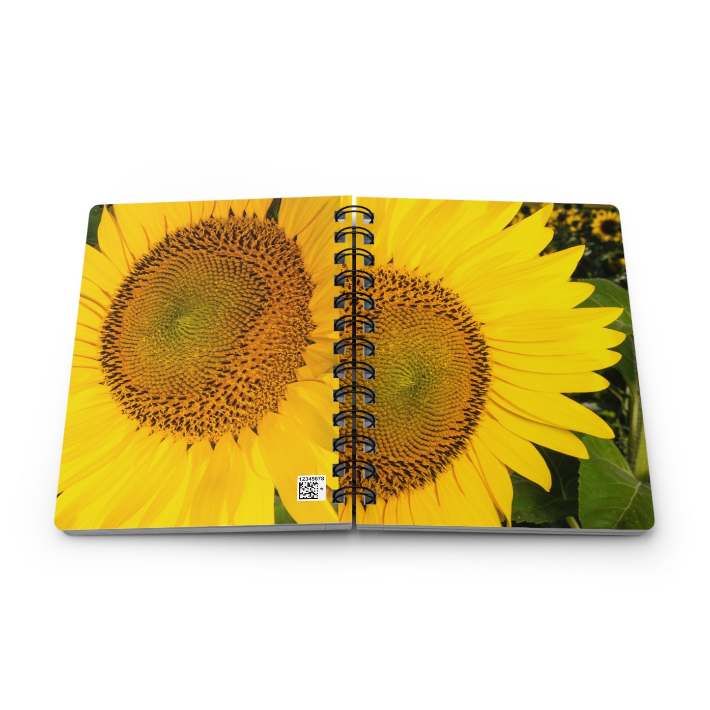 Sunflowers 07 - Spiral Bound Journal One Size