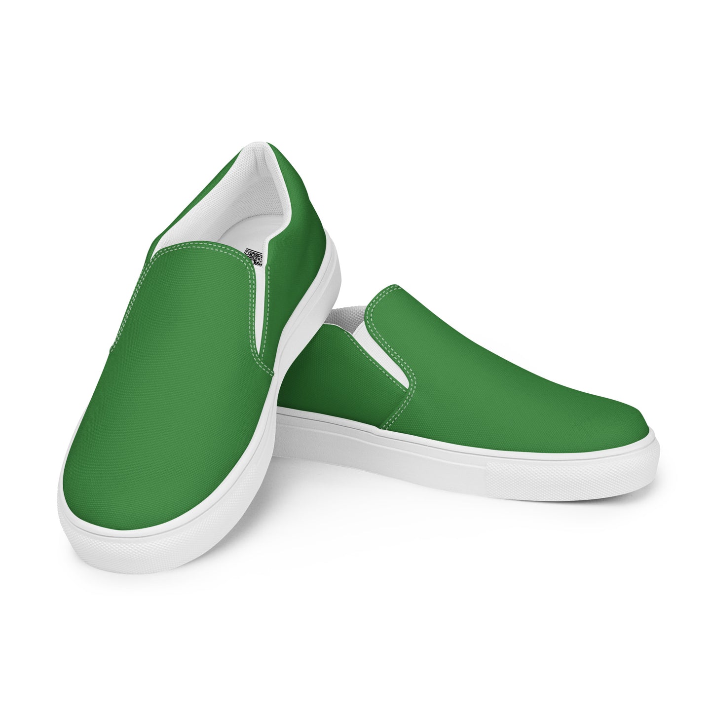 Men’s slip-on canvas shoes - Green