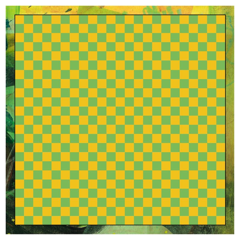 Spring Jump 55" Square Cotton Linen Tablecloth  - Design #11