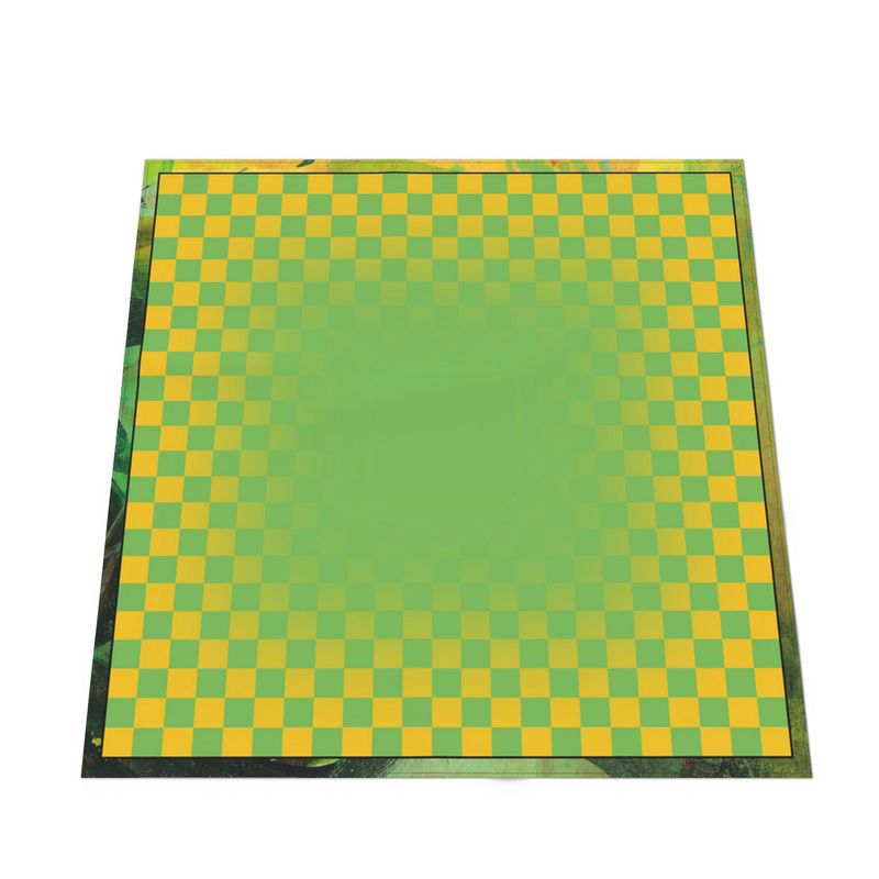 Spring Jump 55" Square Cotton Linen Tablecloth  - Design #12