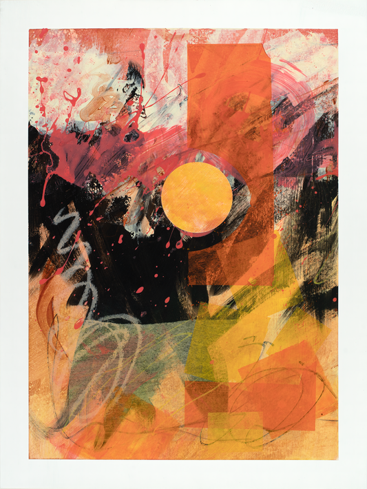 Sunrise to Splashdown - Original Abstract Painting