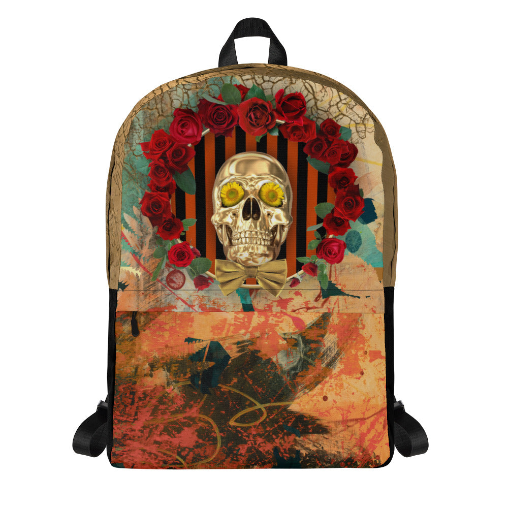 klasneakers Backpack - Skull and Roses