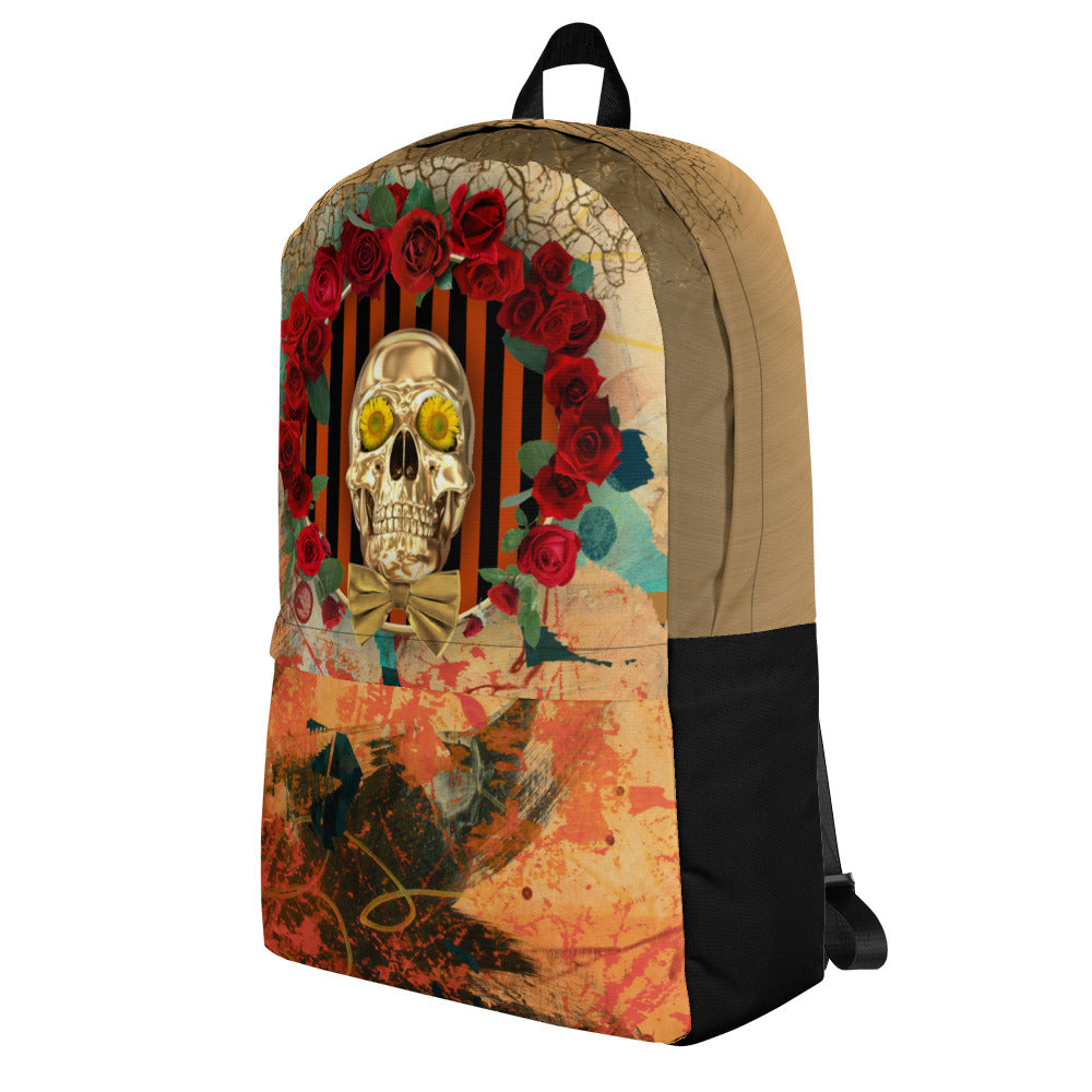 klasneakers Backpack - Skull and Roses
