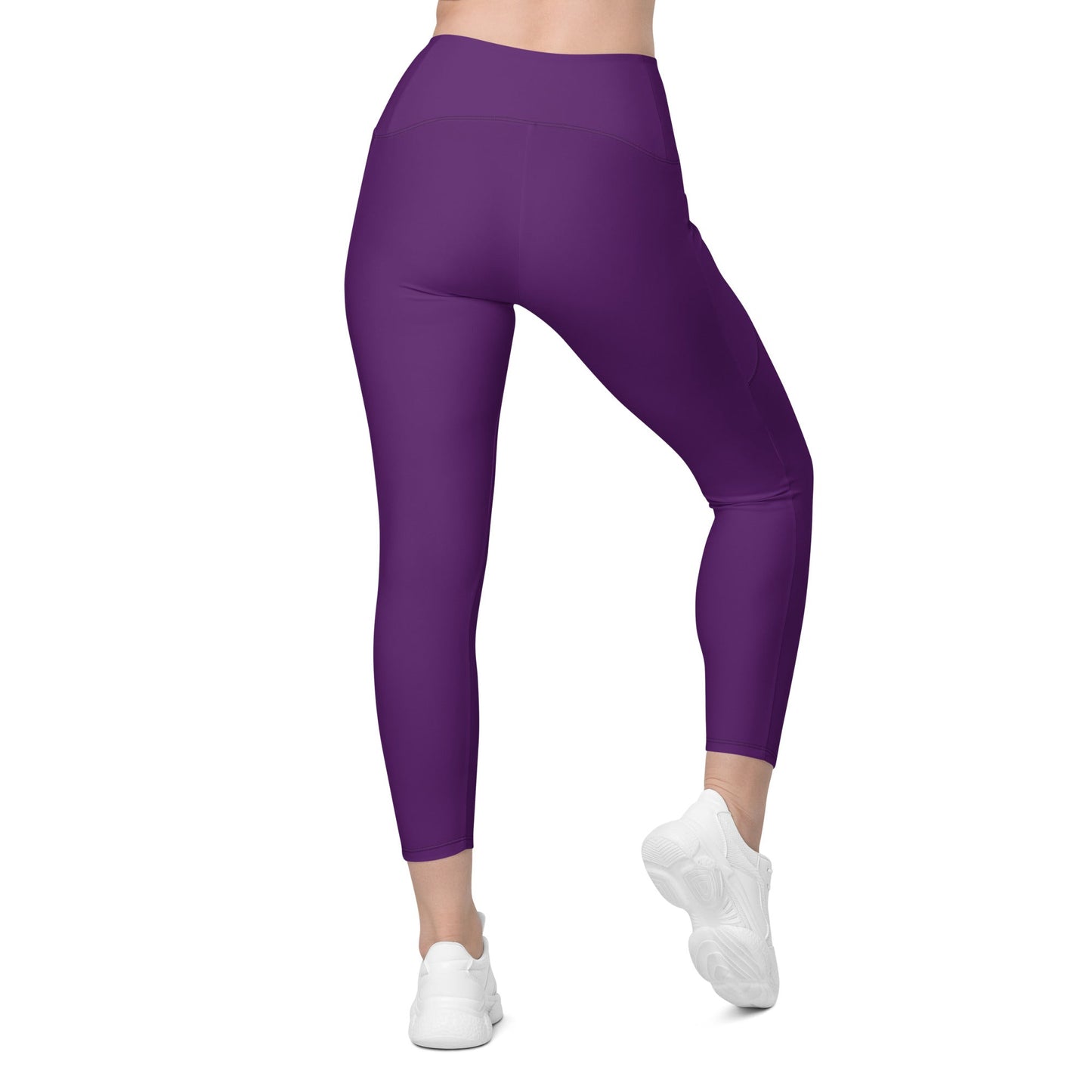 klasneakers KLA Crossover leggings with pockets - Royal Purple