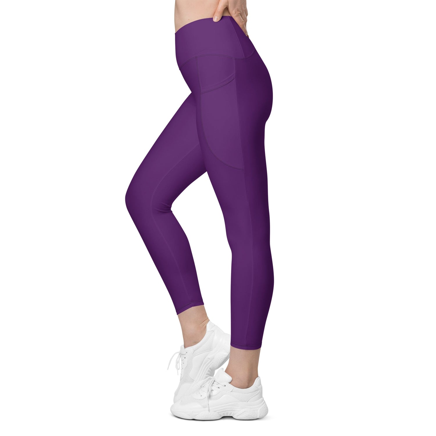 KLA Crossover leggings with pockets - Royal Purple 6XL – KevinLucasArt