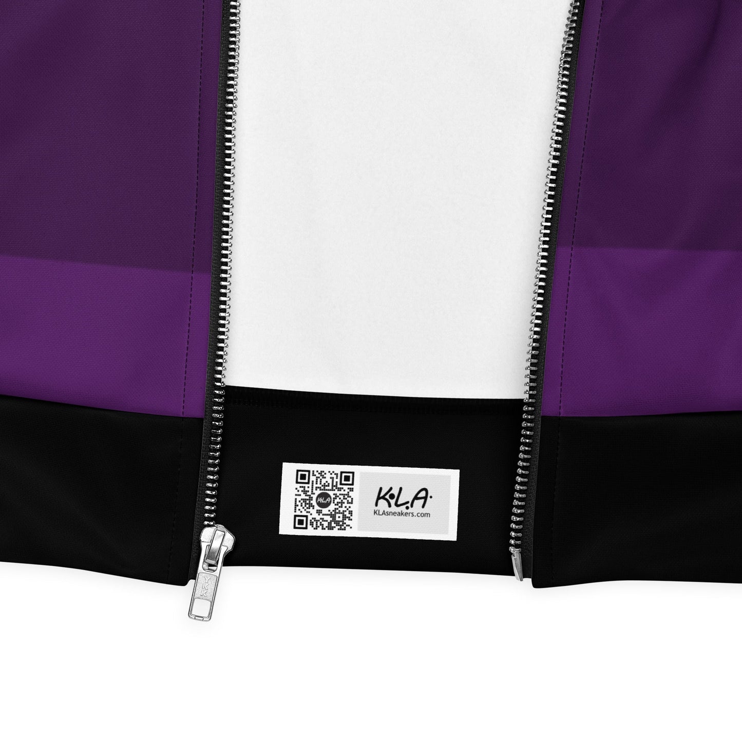 klasneakers KLA Unisex Bomber Jacket - Checkered Royal Purple