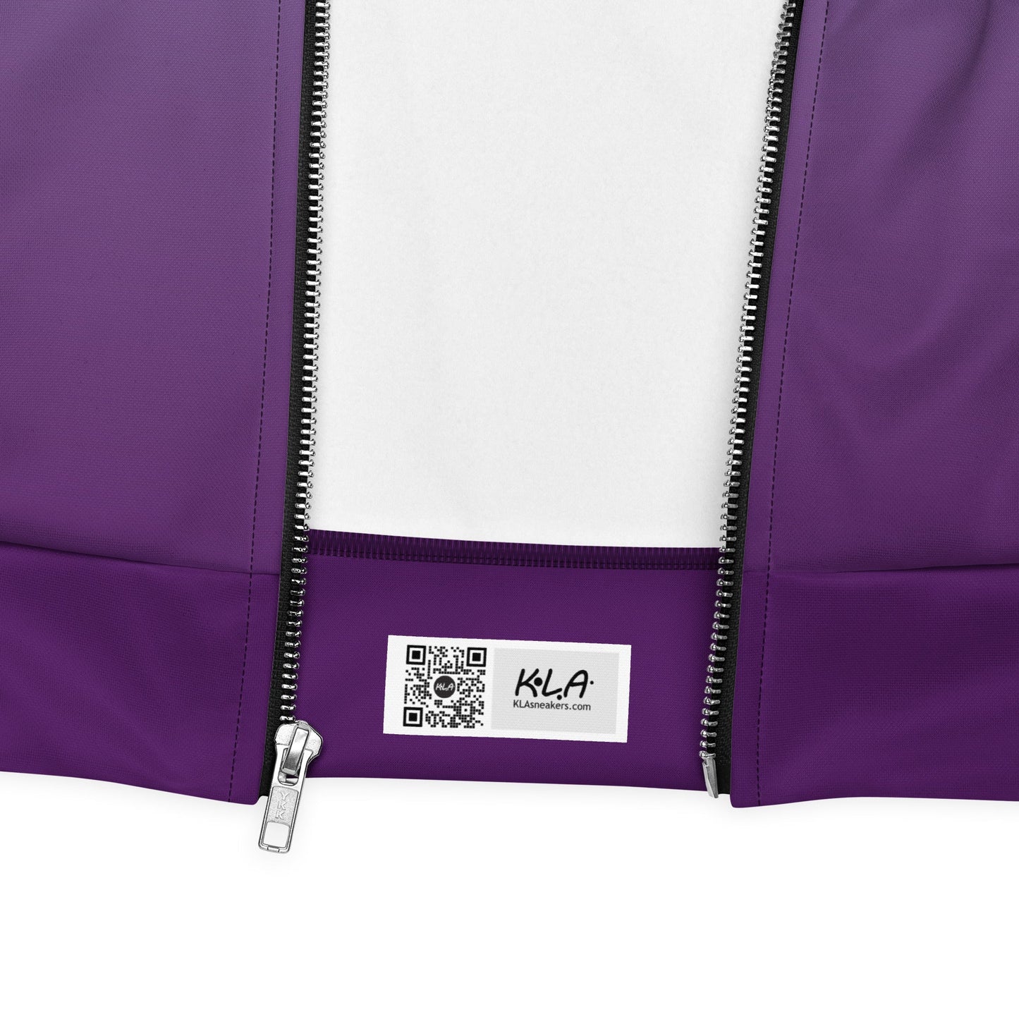 klasneakers KLA Unisex Bomber Jacket - Blue to Purple Ombre