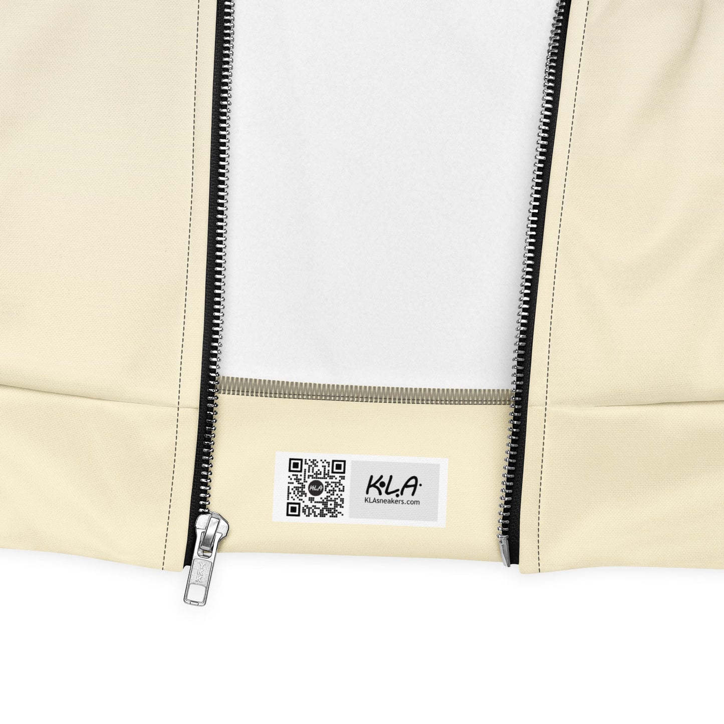 klasneakers KLA Unisex Bomber Jacket - Gray to Cream Ombre