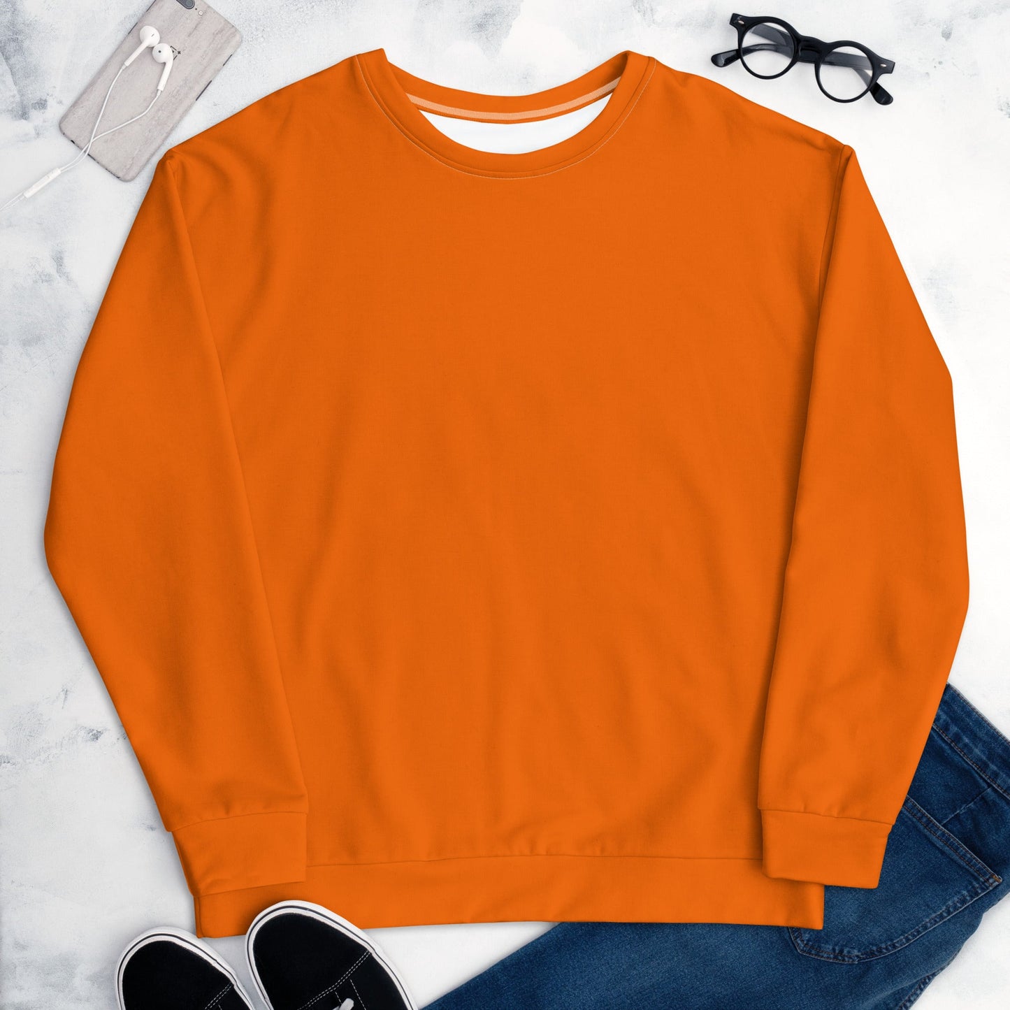 klasneakers KLA Unisex Sweatshirt - Electric Orange